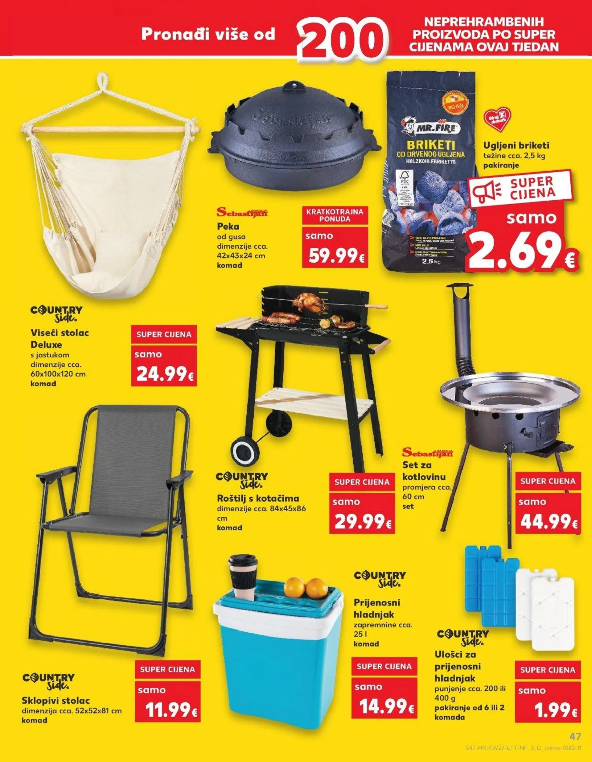 Katalog Kaufland katalog do 09.07.2024 od 3. srpnja do 9. srpnja 2024. - Pregled Stranica 47