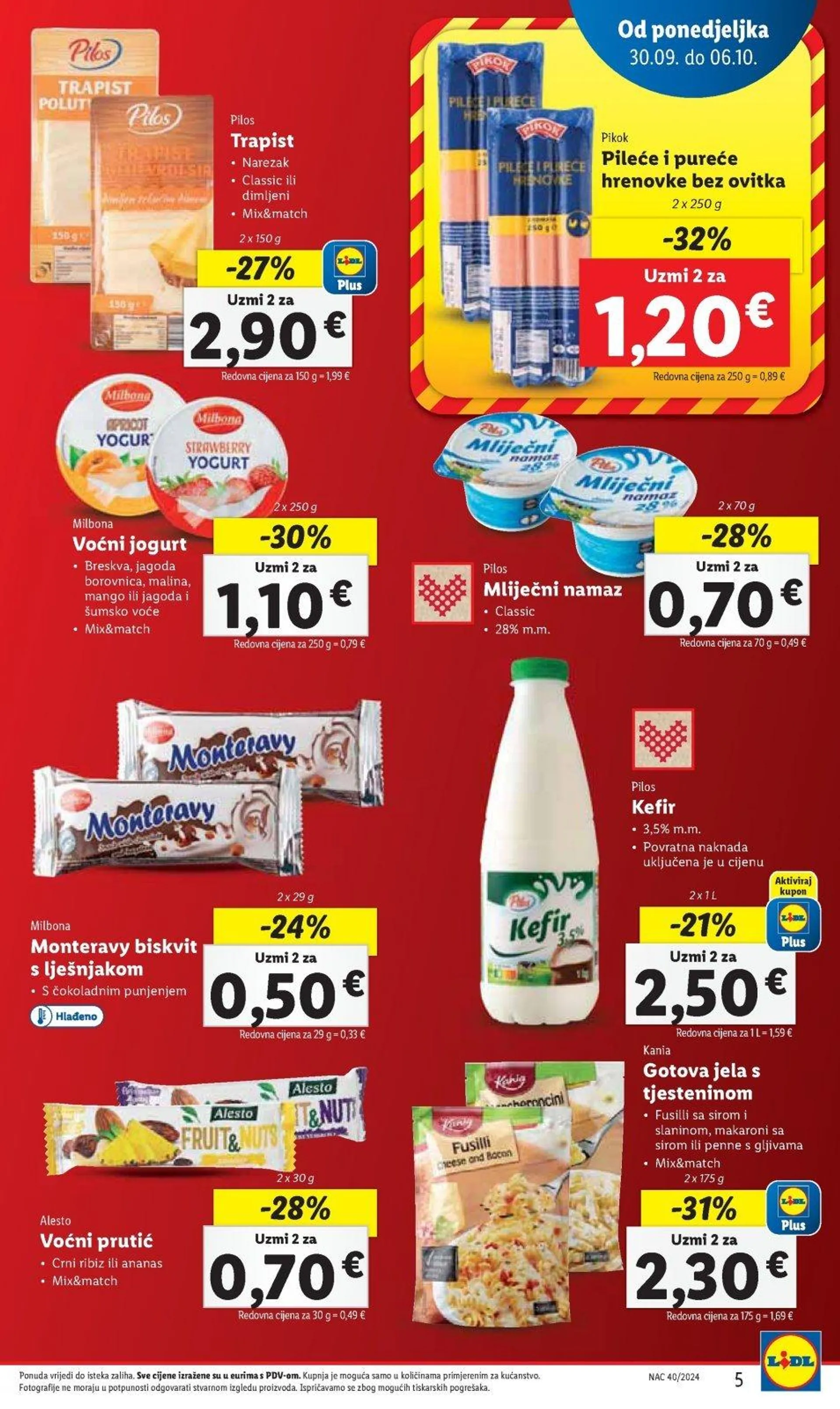 Katalog Lidl katalog do 06.10.2024 od 27. rujna do 6. listopada 2024. - Pregled Stranica 5