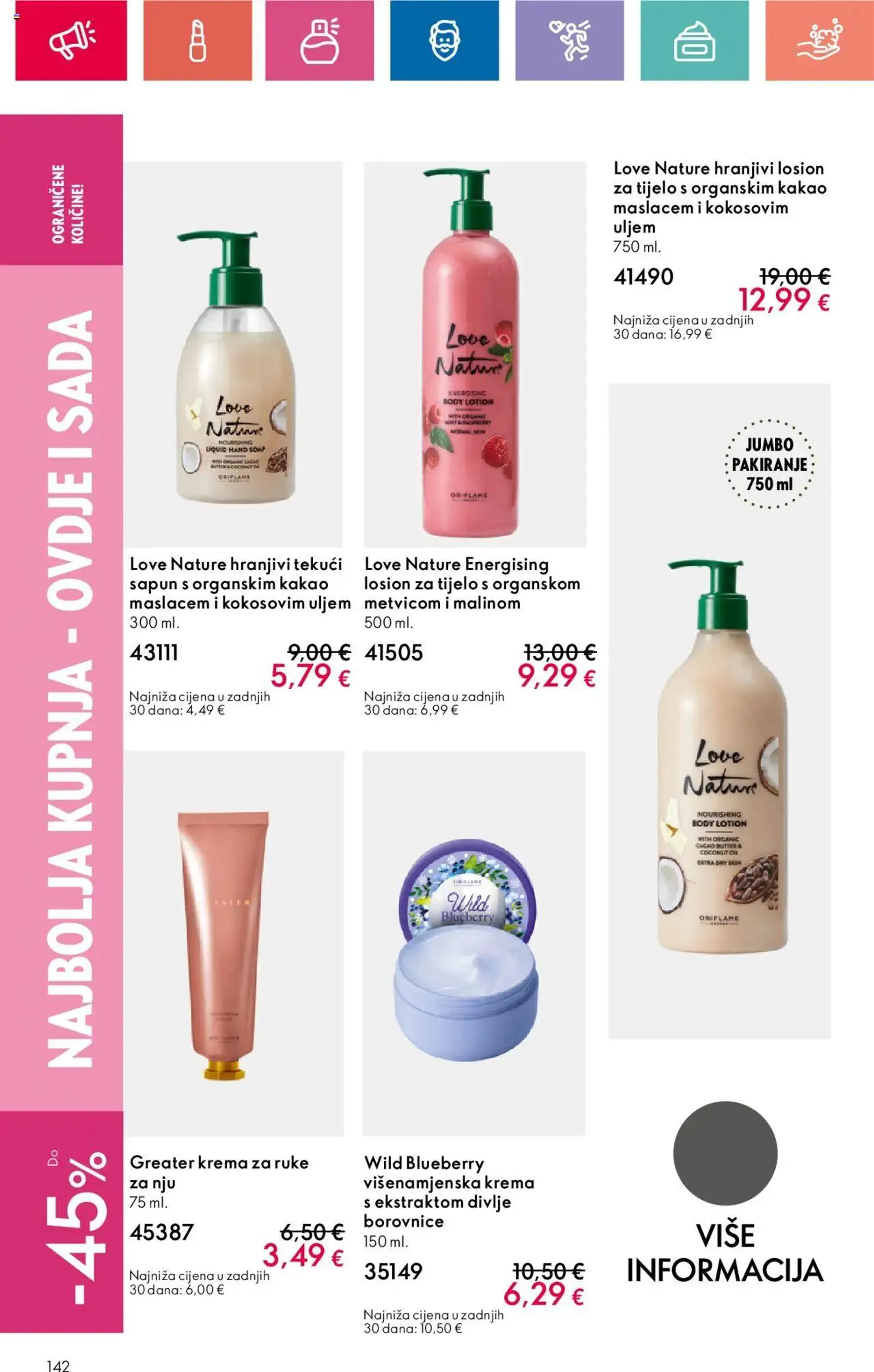 Katalog Katalog Oriflame od 3. listopada do 23. listopada 2024. - Pregled Stranica 142