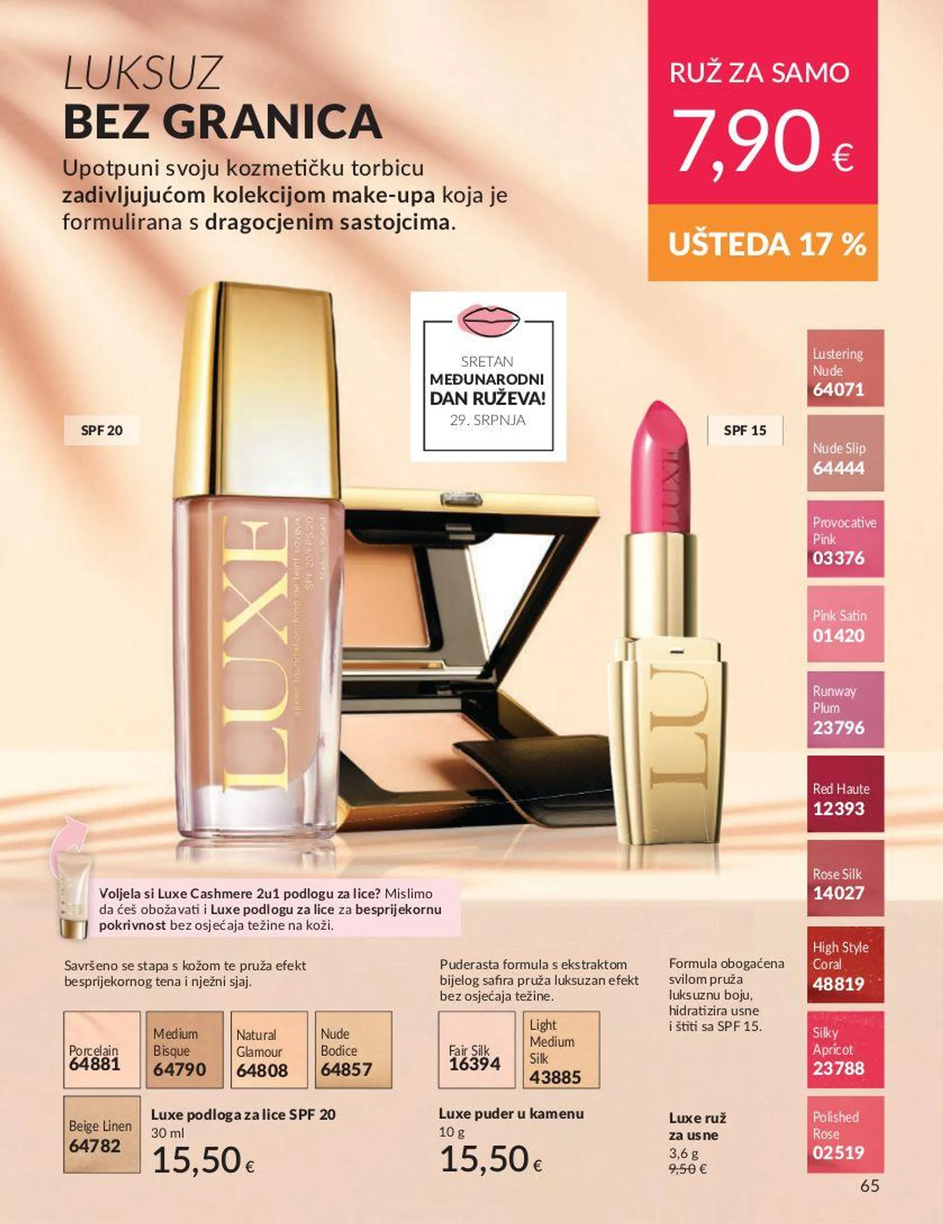 Katalog Avon od 1. srpnja do 31. srpnja 2024. - Pregled Stranica 65