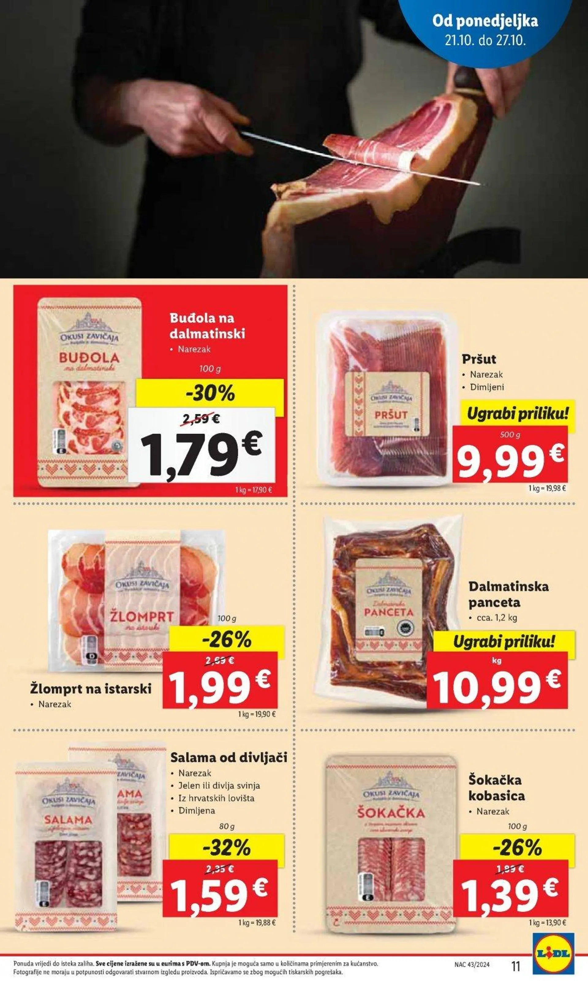 Katalog Lidl katalog do 27.10.2024 od 17. listopada do 27. listopada 2024. - Pregled Stranica 11