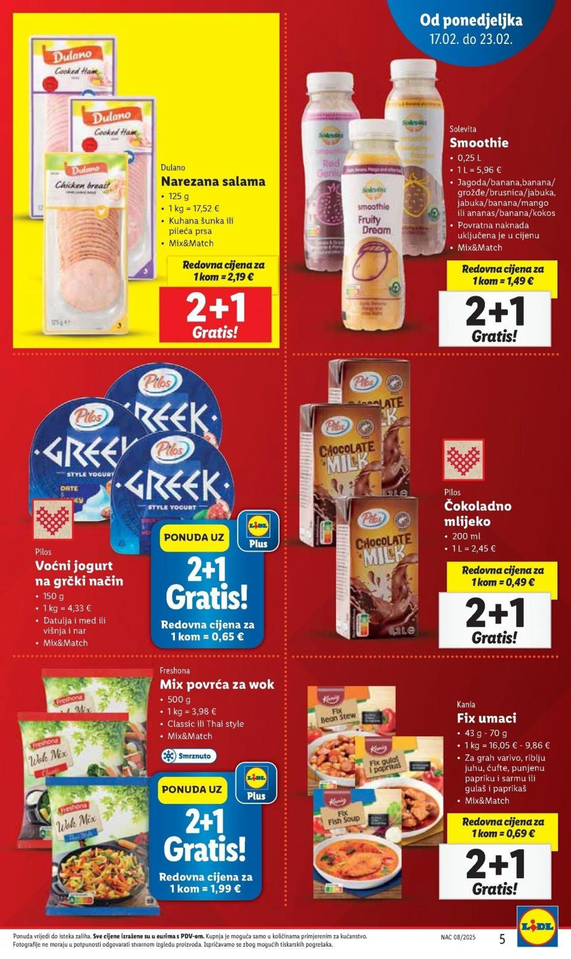 Katalog Lidl katalog do 23.02.2025 od 13. veljače do 23. veljače 2025. - Pregled Stranica 5