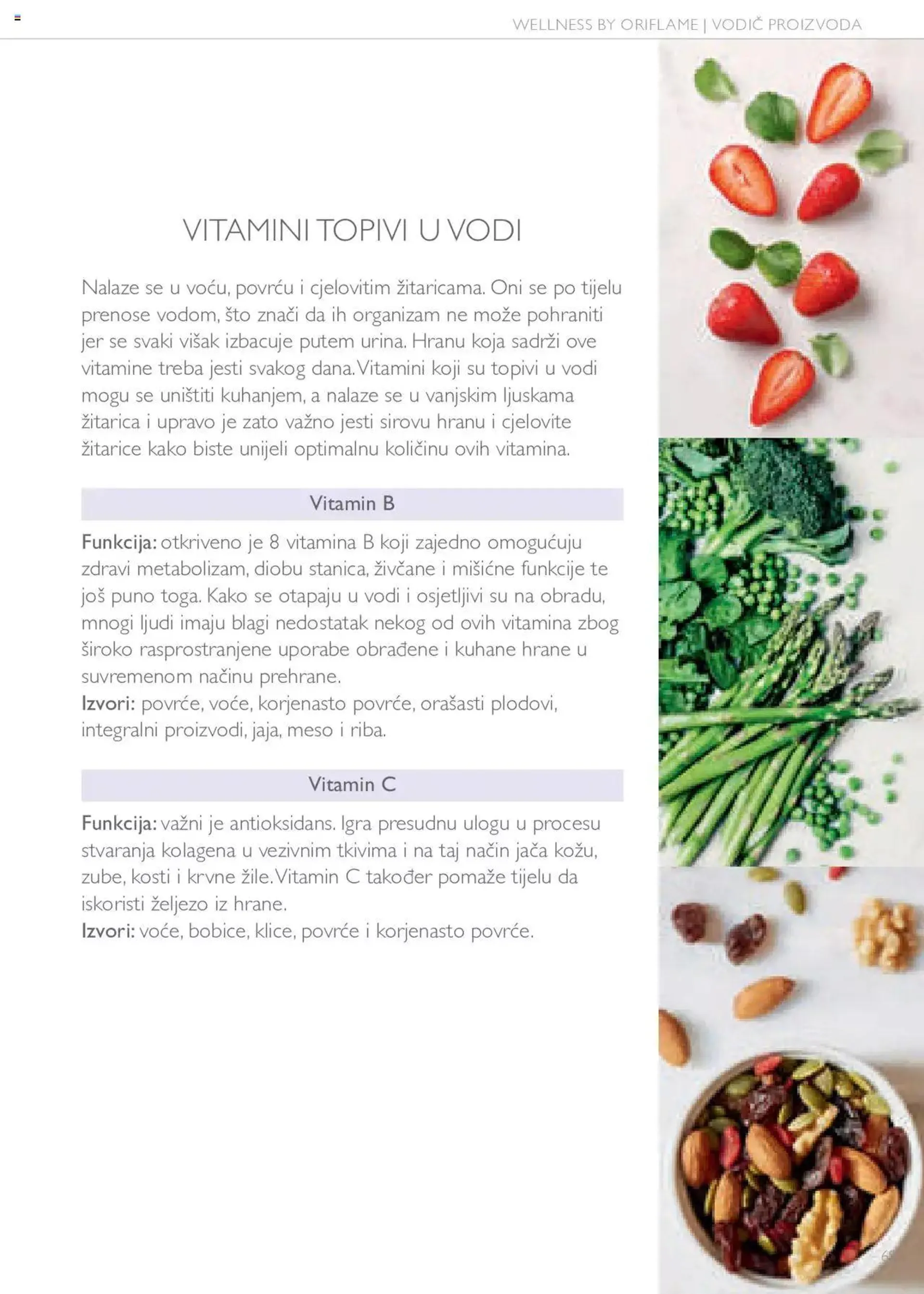 Katalog Oriflame katalog - Vodič Wellness proizvoda od 11. veljače do 31. prosinca 2023. - Pregled Stranica 69