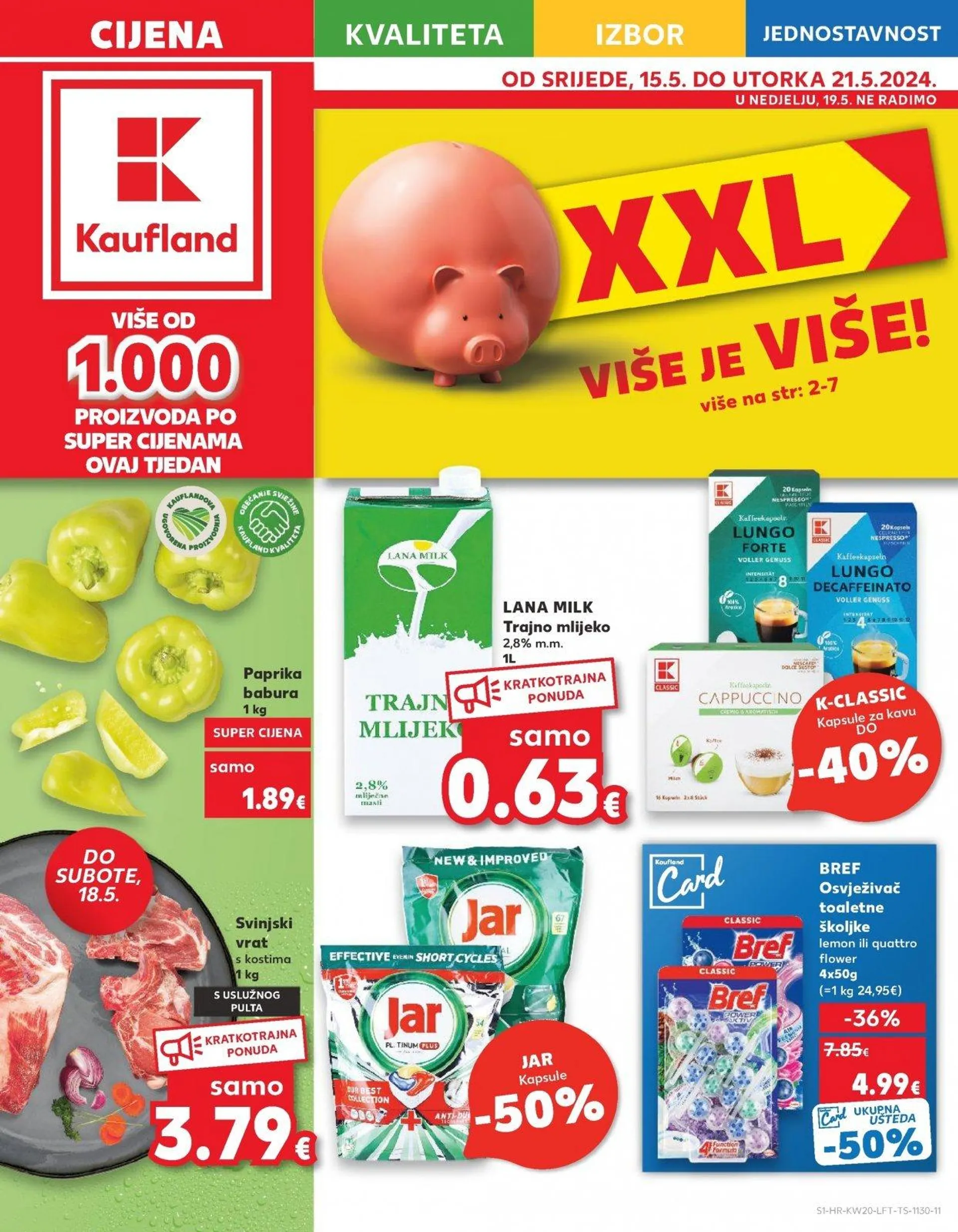 Katalog Kaufland katalog do 21.05.2024 od 16. svibnja do 21. svibnja 2024. - Pregled Stranica 1