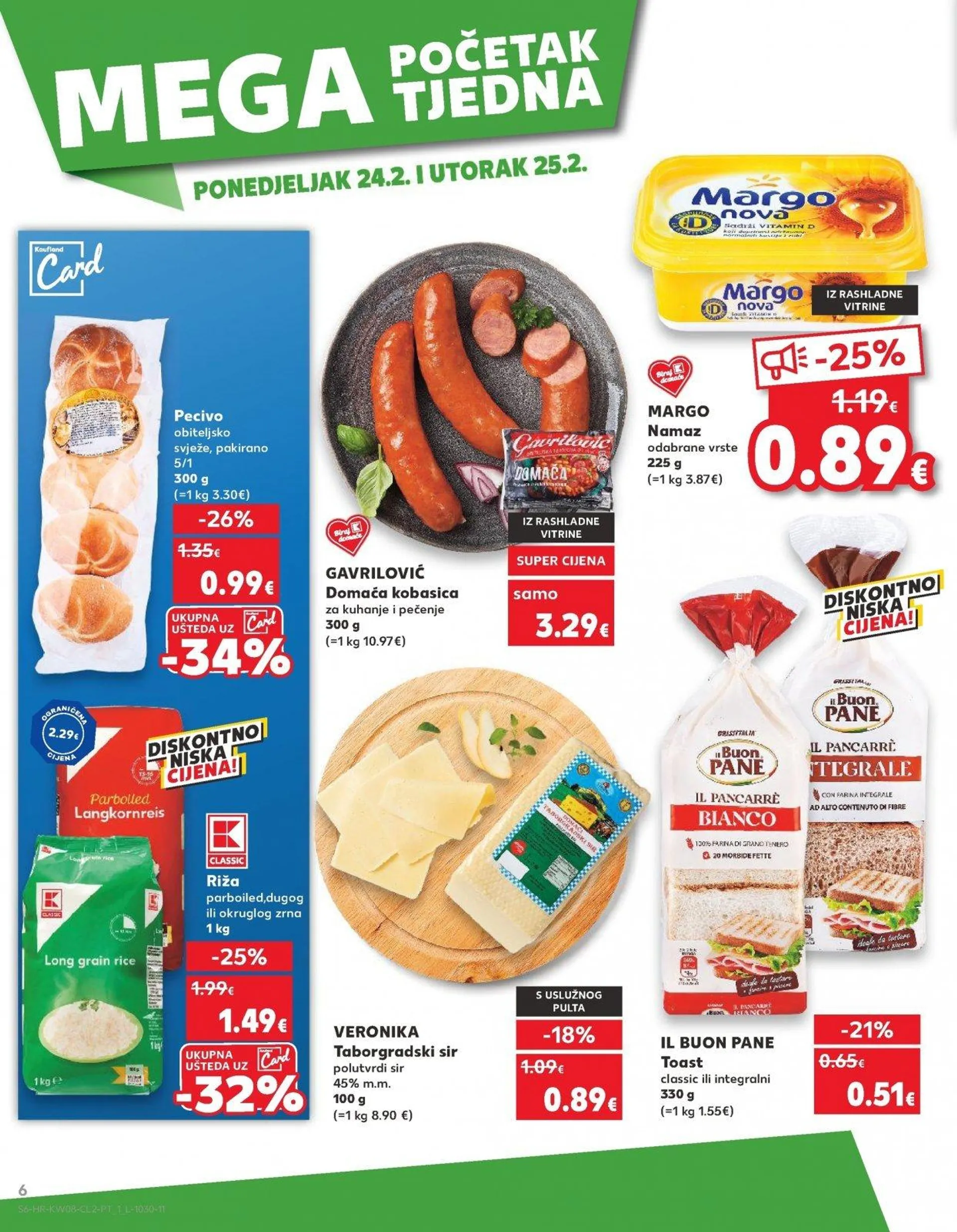 Katalog Kaufland katalog do 25.02.2025 od 19. veljače do 25. veljače 2025. - Pregled Stranica 6