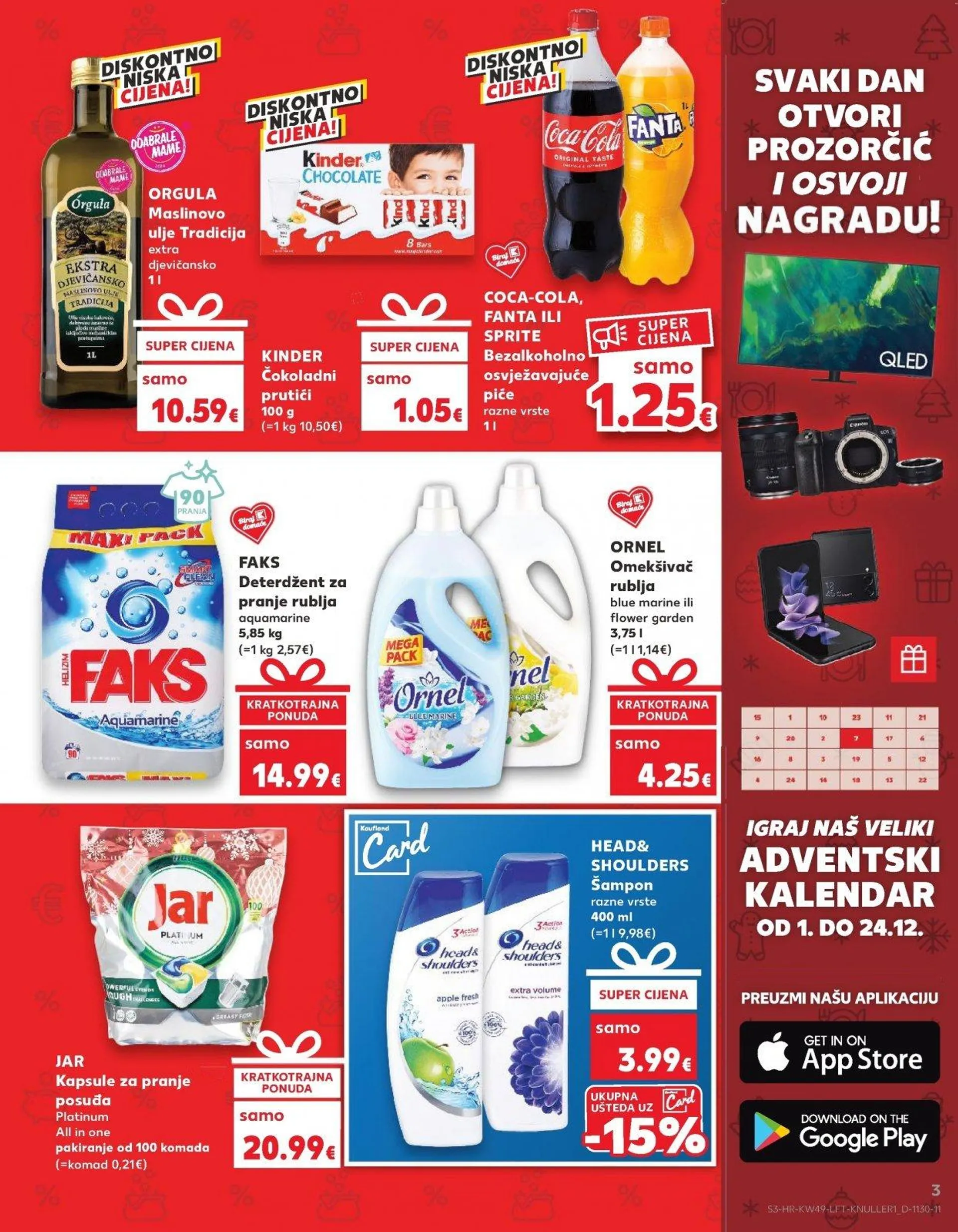 Katalog Kaufland katalog do 10.12.2024 od 4. prosinca do 10. prosinca 2024. - Pregled Stranica 3