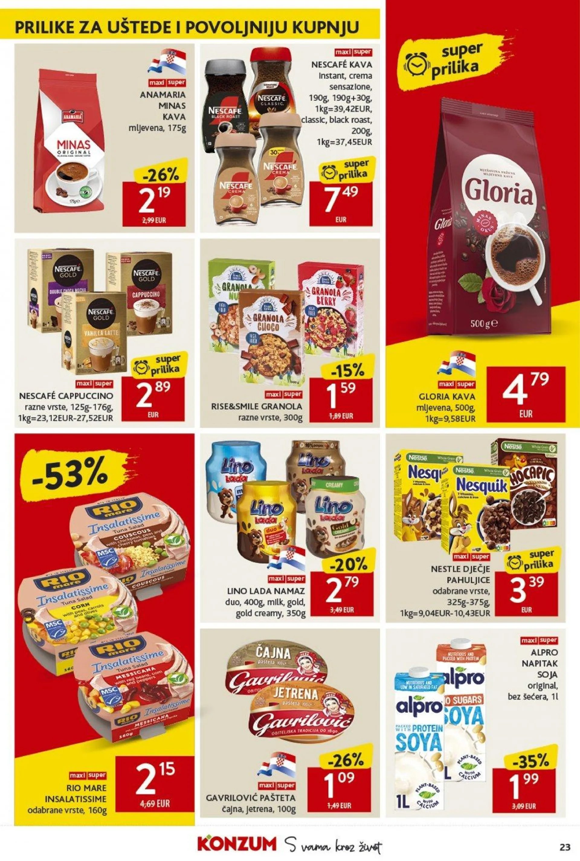 Konzum katalog do 31.07.2024 - 22