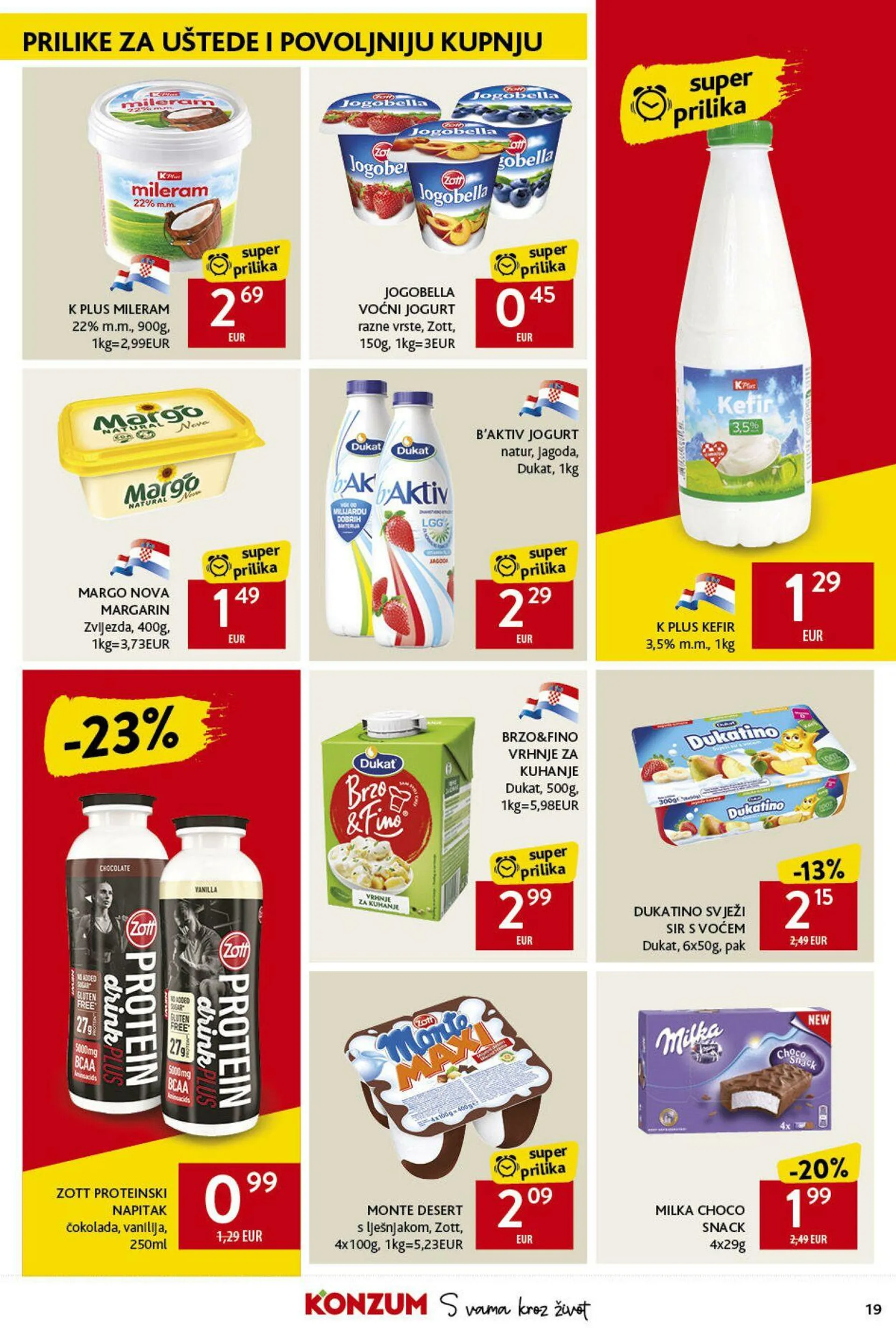 Katalog Konzum od 22. listopada do 30. listopada 2024. - Pregled Stranica 19