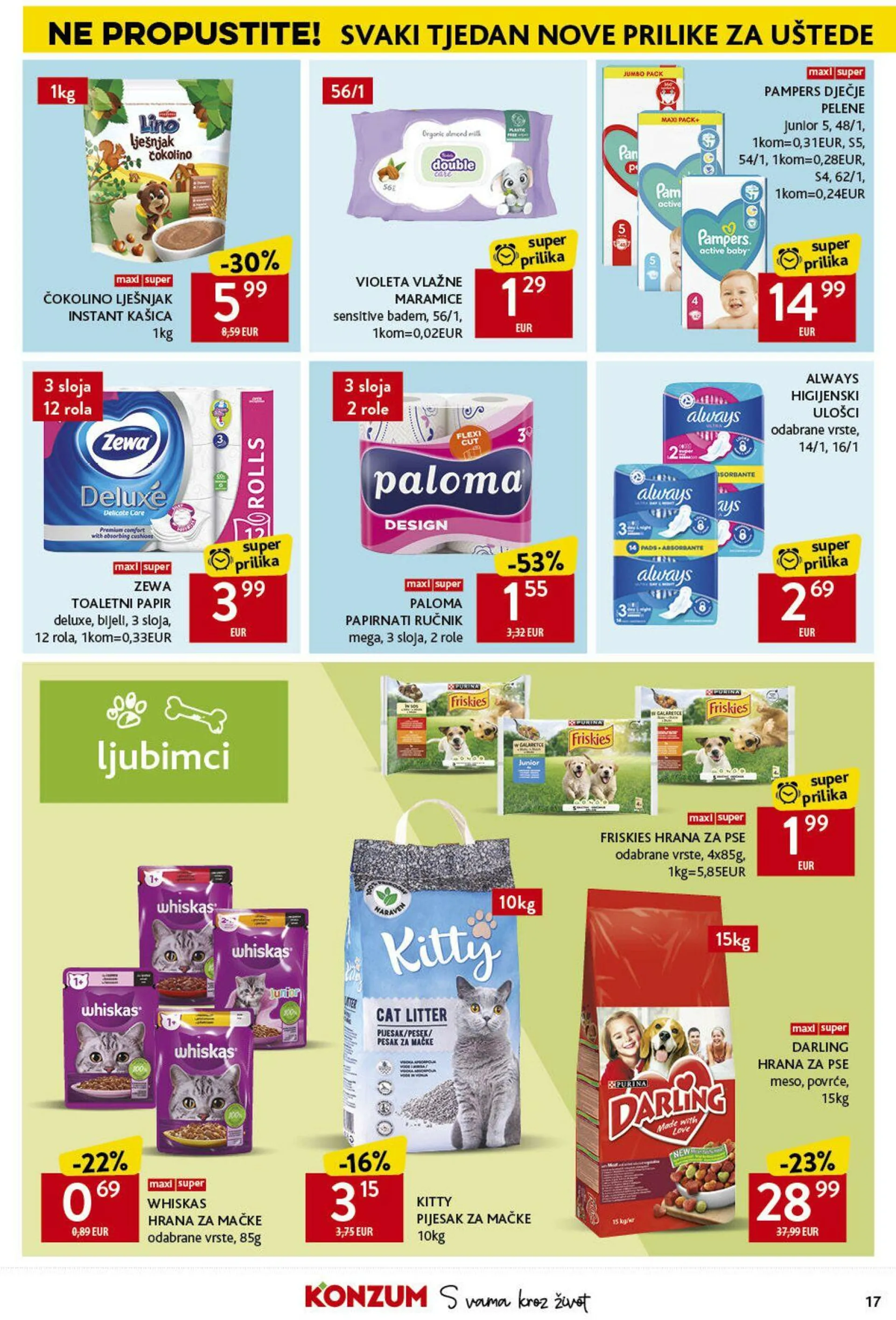 Katalog Konzum od 22. listopada do 30. listopada 2024. - Pregled Stranica 17