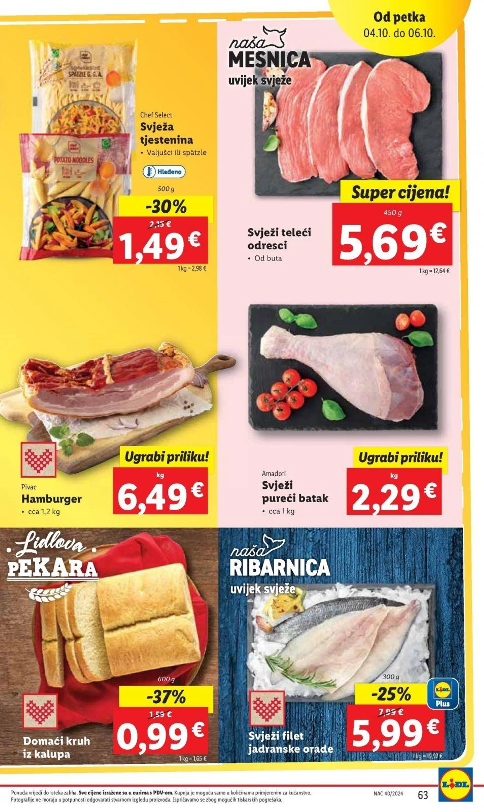 Katalog Lidl katalog do 06.10.2024 od 27. rujna do 6. listopada 2024. - Pregled Stranica 63