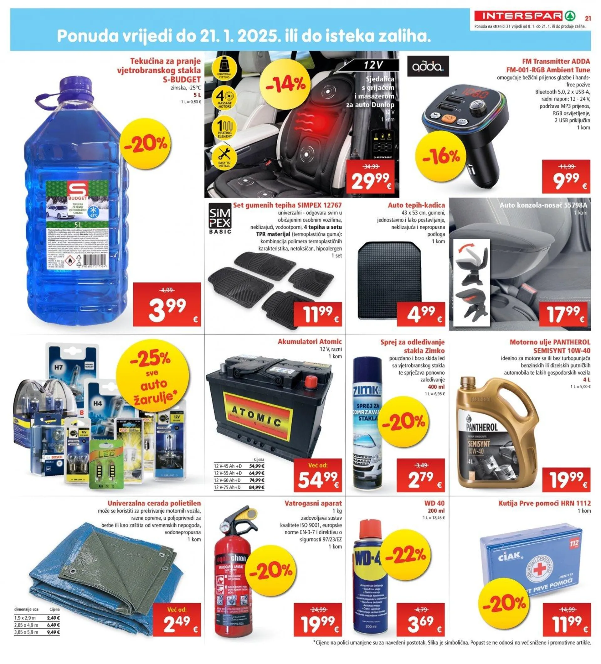 Katalog Interspar katalog do 14.01.2025 od 8. siječnja do 14. siječnja 2025. - Pregled Stranica 21