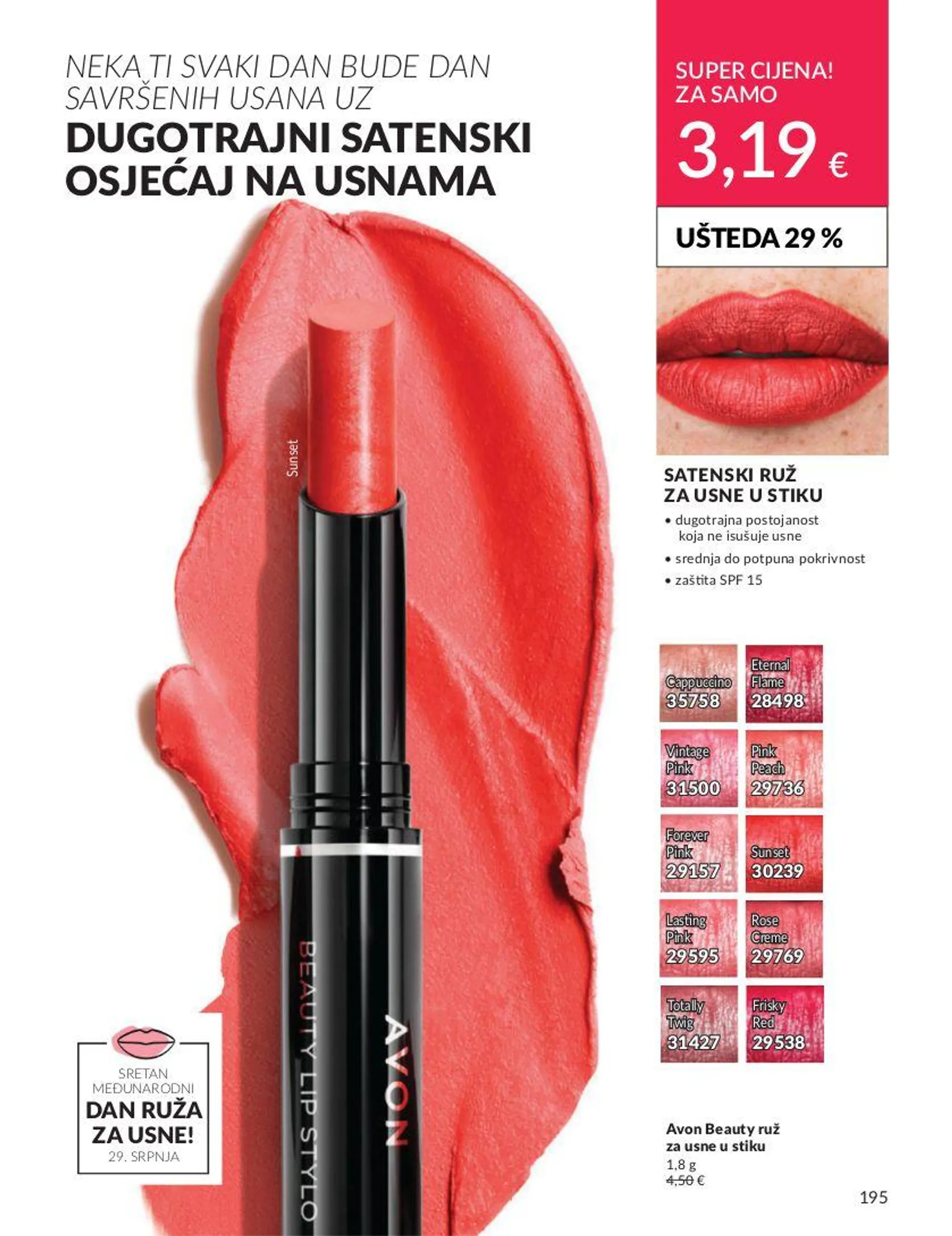 Katalog Avon od 1. srpnja do 31. srpnja 2024. - Pregled Stranica 195