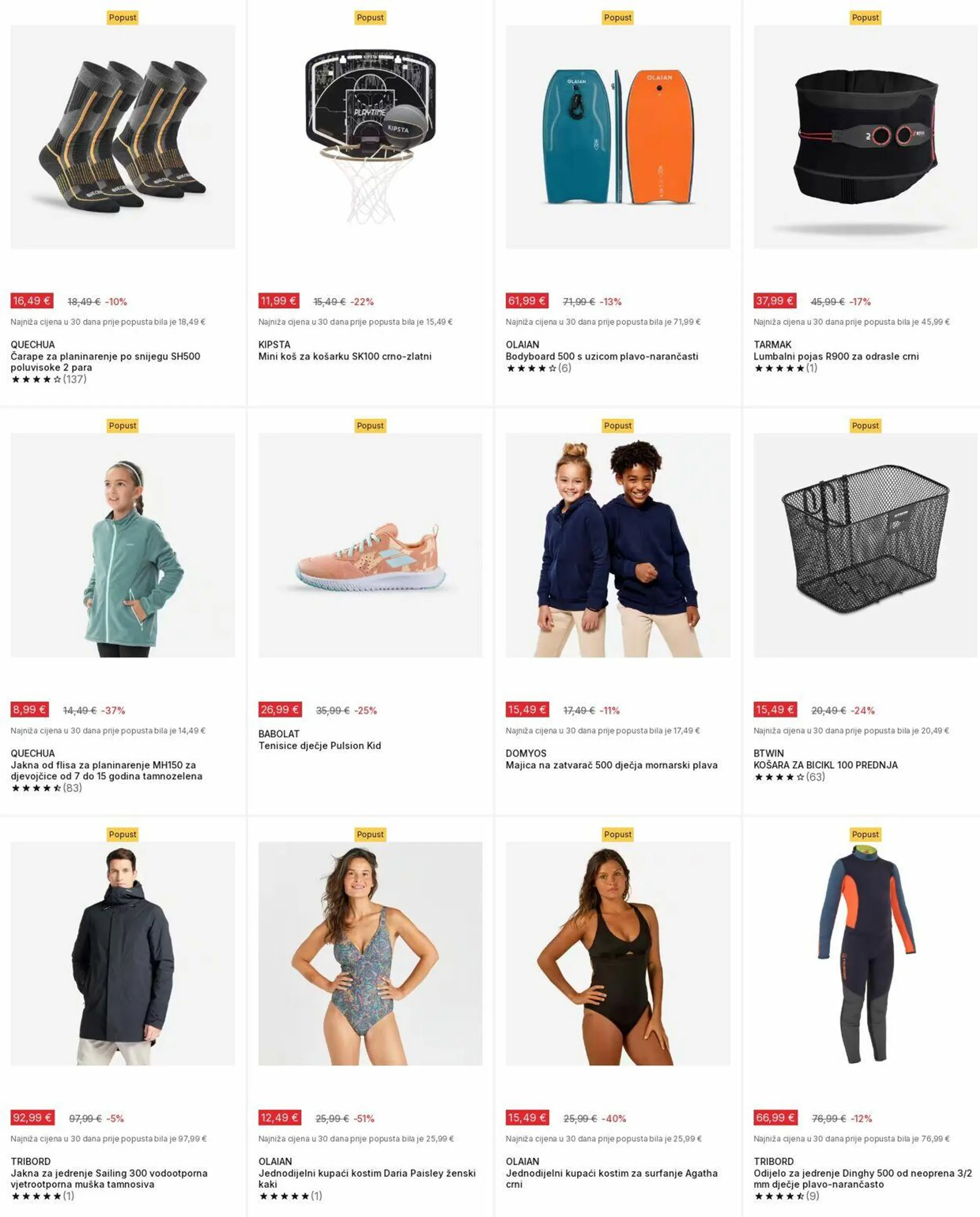Katalog Decathlon od 4. studenoga do 10. studenoga 2024. - Pregled Stranica 40