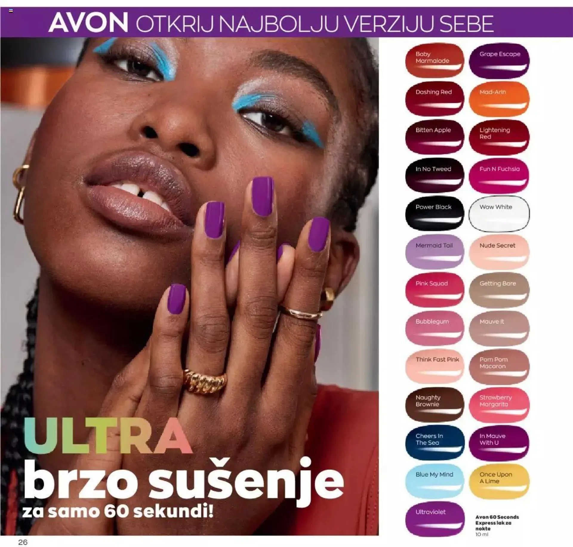 Katalog Avon katalog - Make-up vodič od 12. siječnja do 31. prosinca 2024. - Pregled Stranica 26