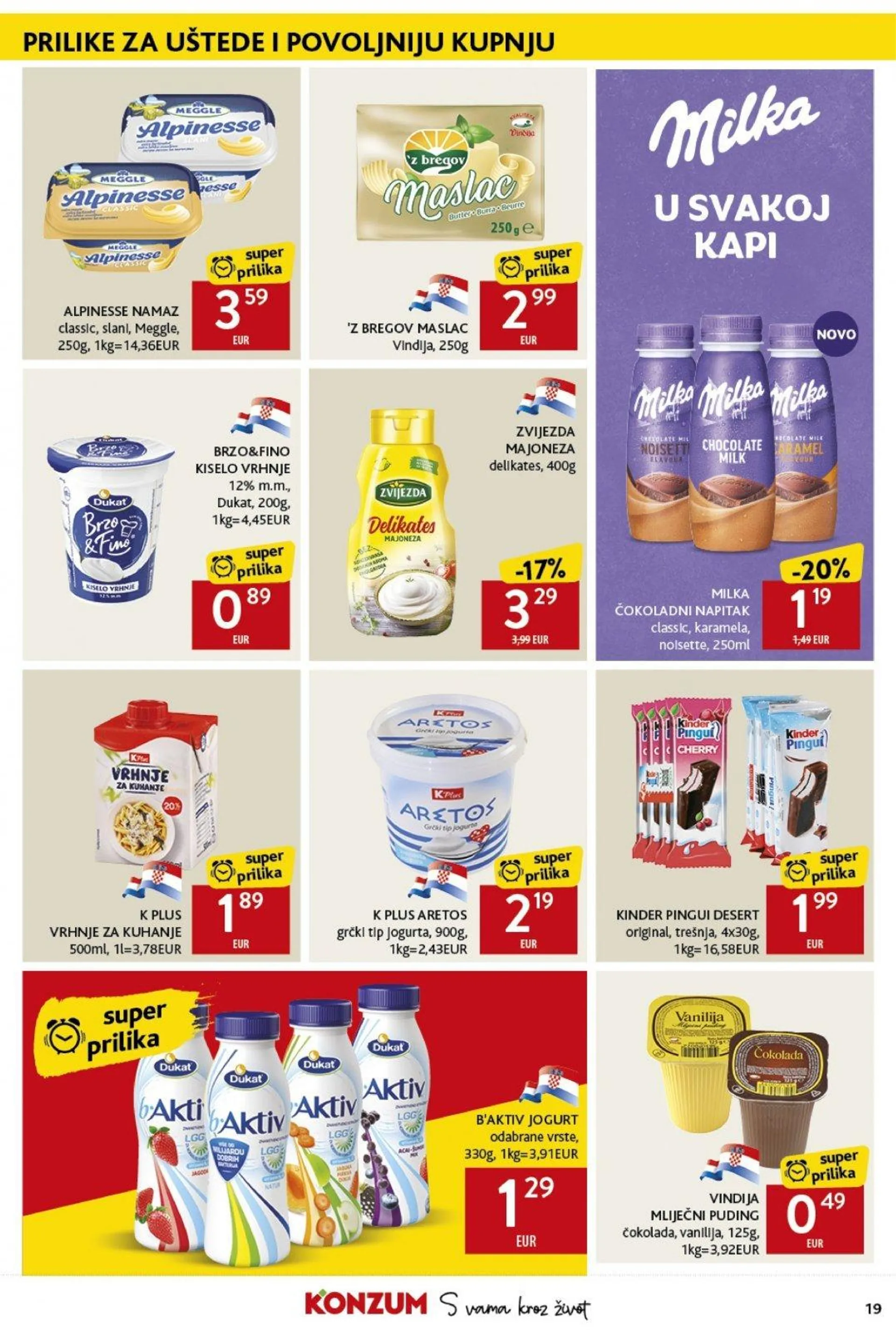 Katalog Konzum katalog do 13.11.2024 od 7. studenoga do 13. studenoga 2024. - Pregled Stranica 19