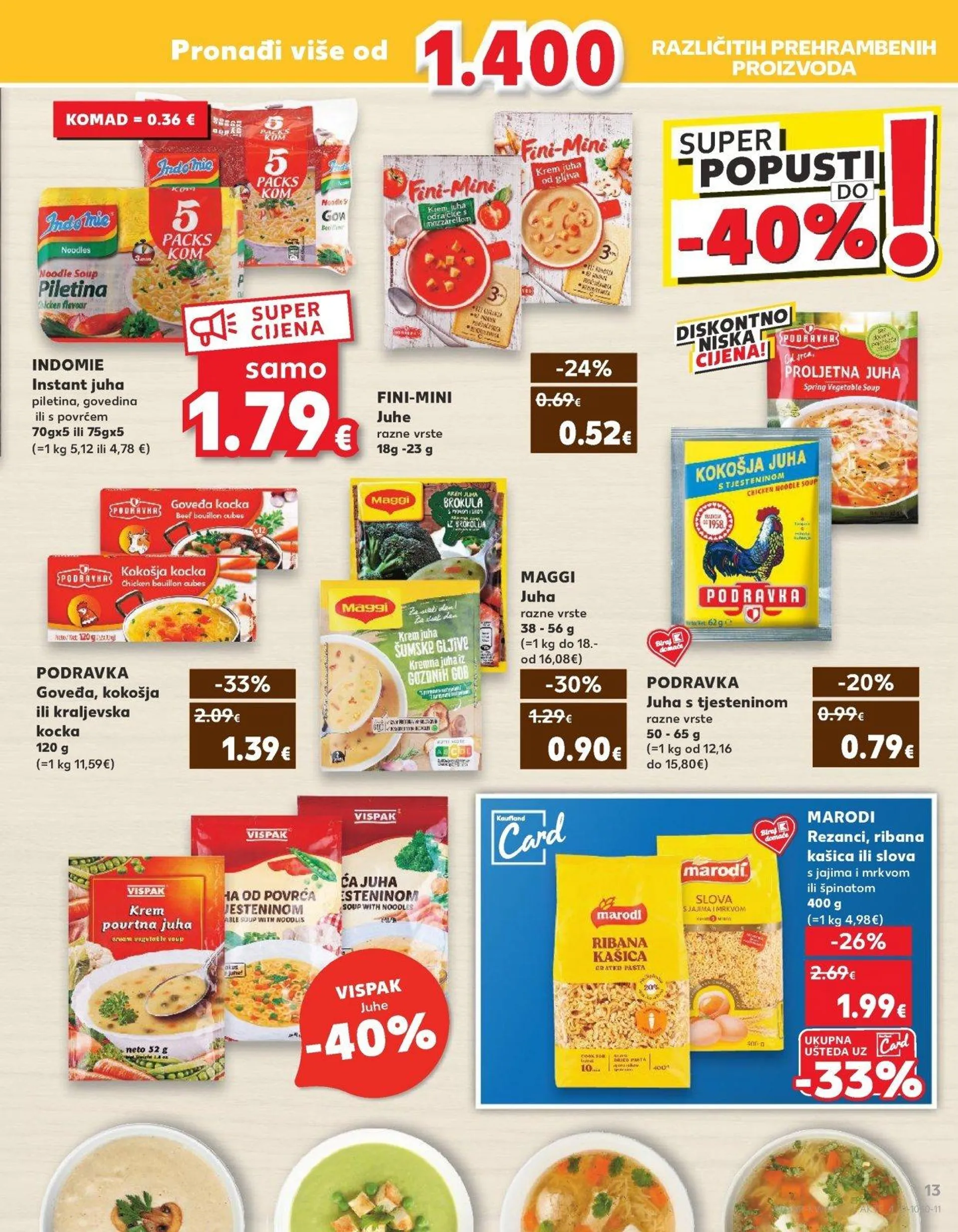 Katalog Kaufland katalog do 22.10.2024 od 16. listopada do 22. listopada 2024. - Pregled Stranica 13