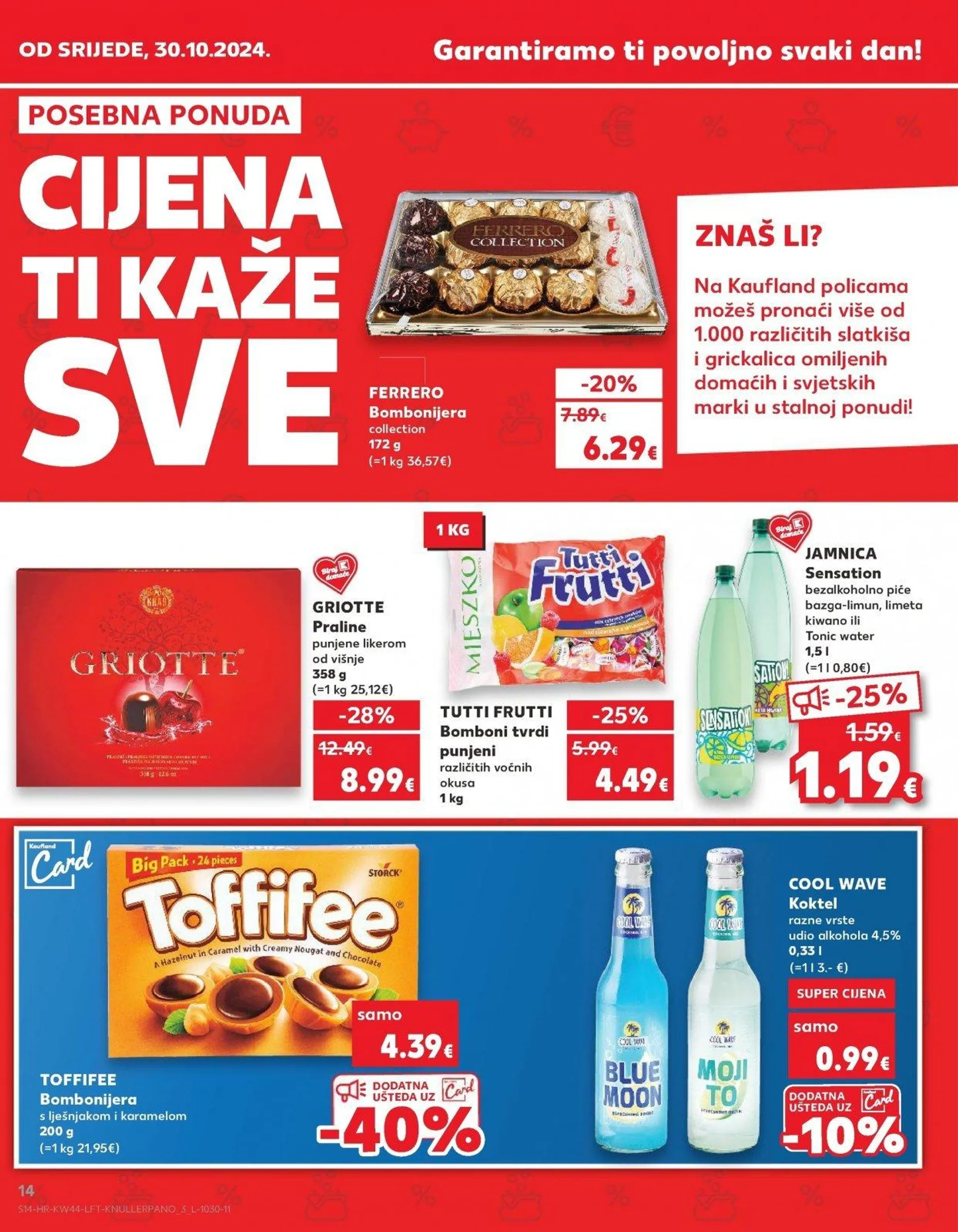 Katalog Kaufland katalog do 05.11.2024 od 30. listopada do 5. studenoga 2024. - Pregled Stranica 14