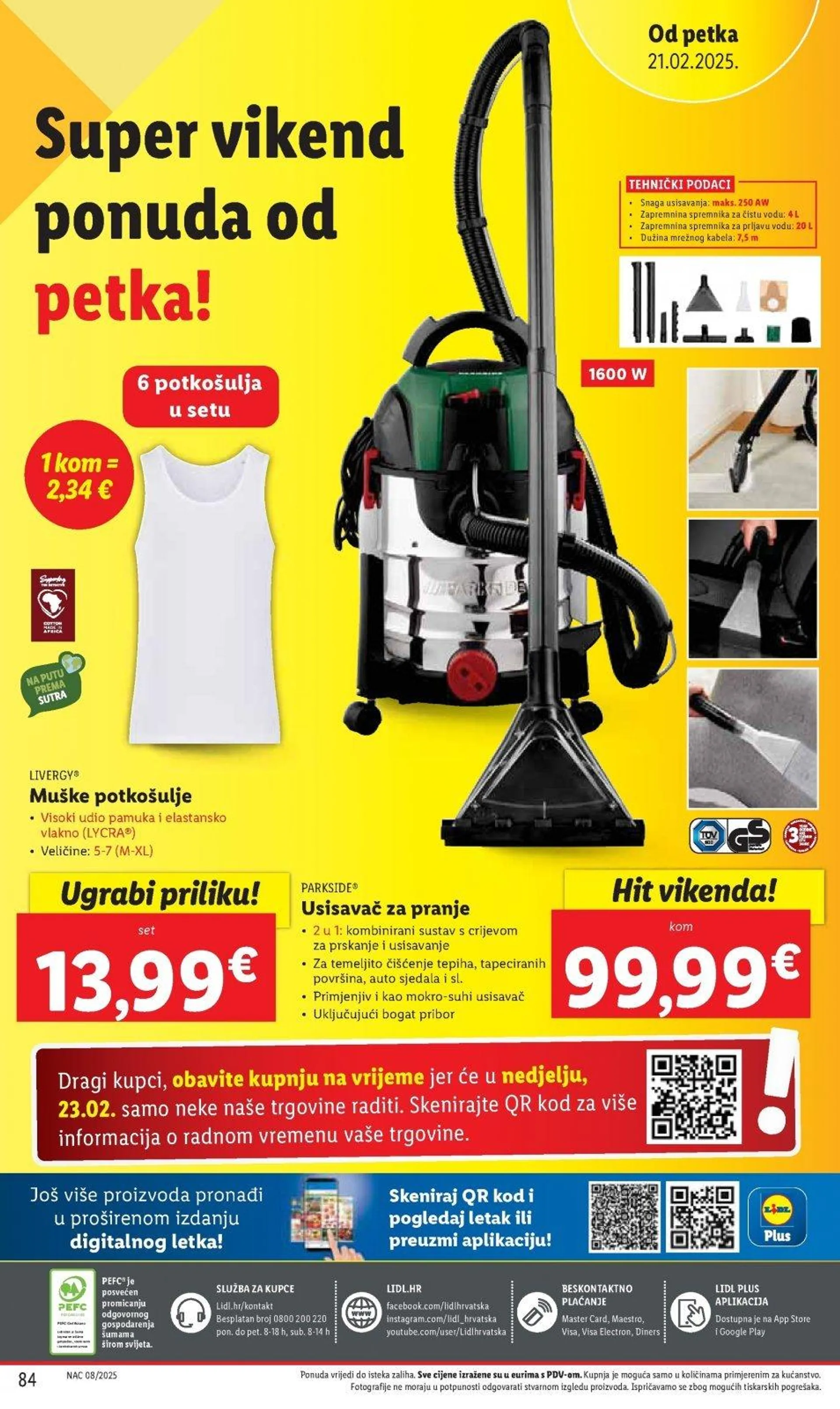 Katalog Lidl katalog do 23.02.2025 od 13. veljače do 23. veljače 2025. - Pregled Stranica 84