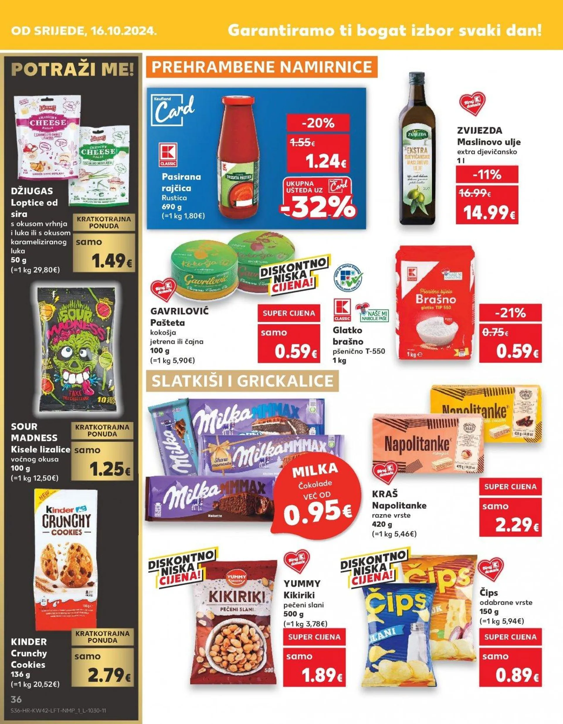 Katalog Kaufland katalog do 22.10.2024 od 16. listopada do 22. listopada 2024. - Pregled Stranica 36