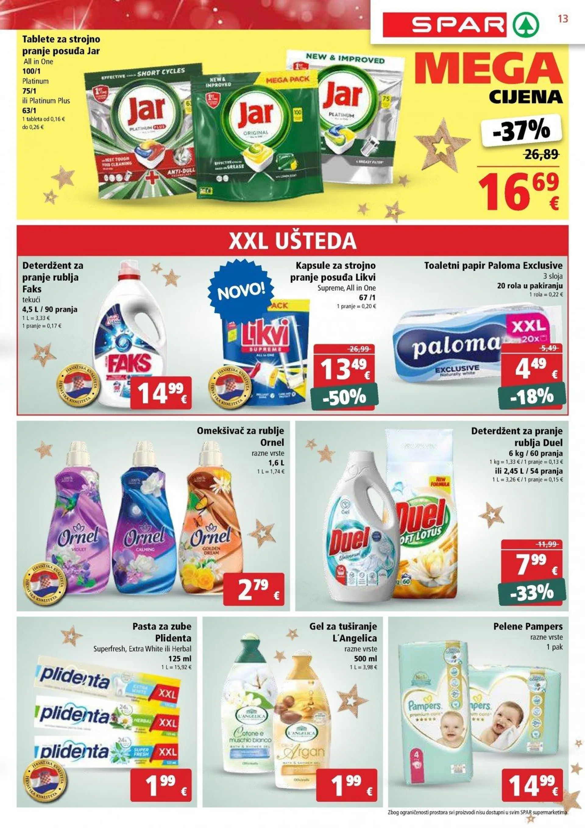Katalog Spar katalog do 10.12.2024 od 5. prosinca do 10. prosinca 2024. - Pregled Stranica 13