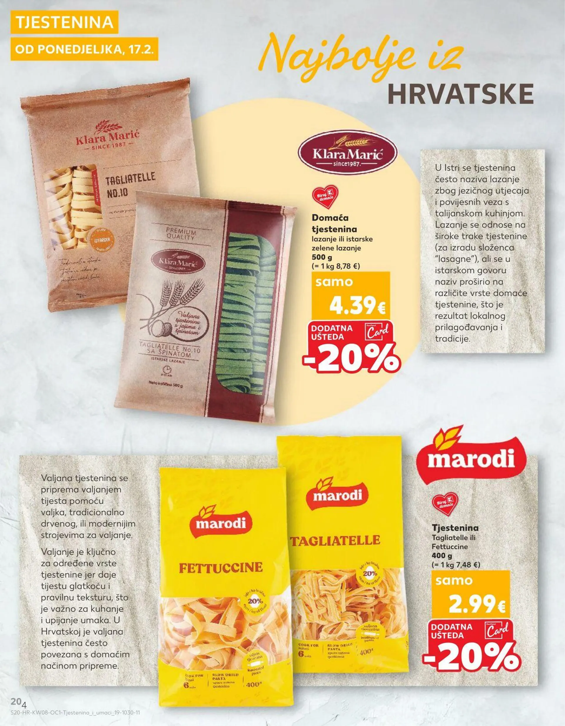 Katalog Kaufland od 17. veljače do 1. ožujka 2025. - Pregled Stranica 20