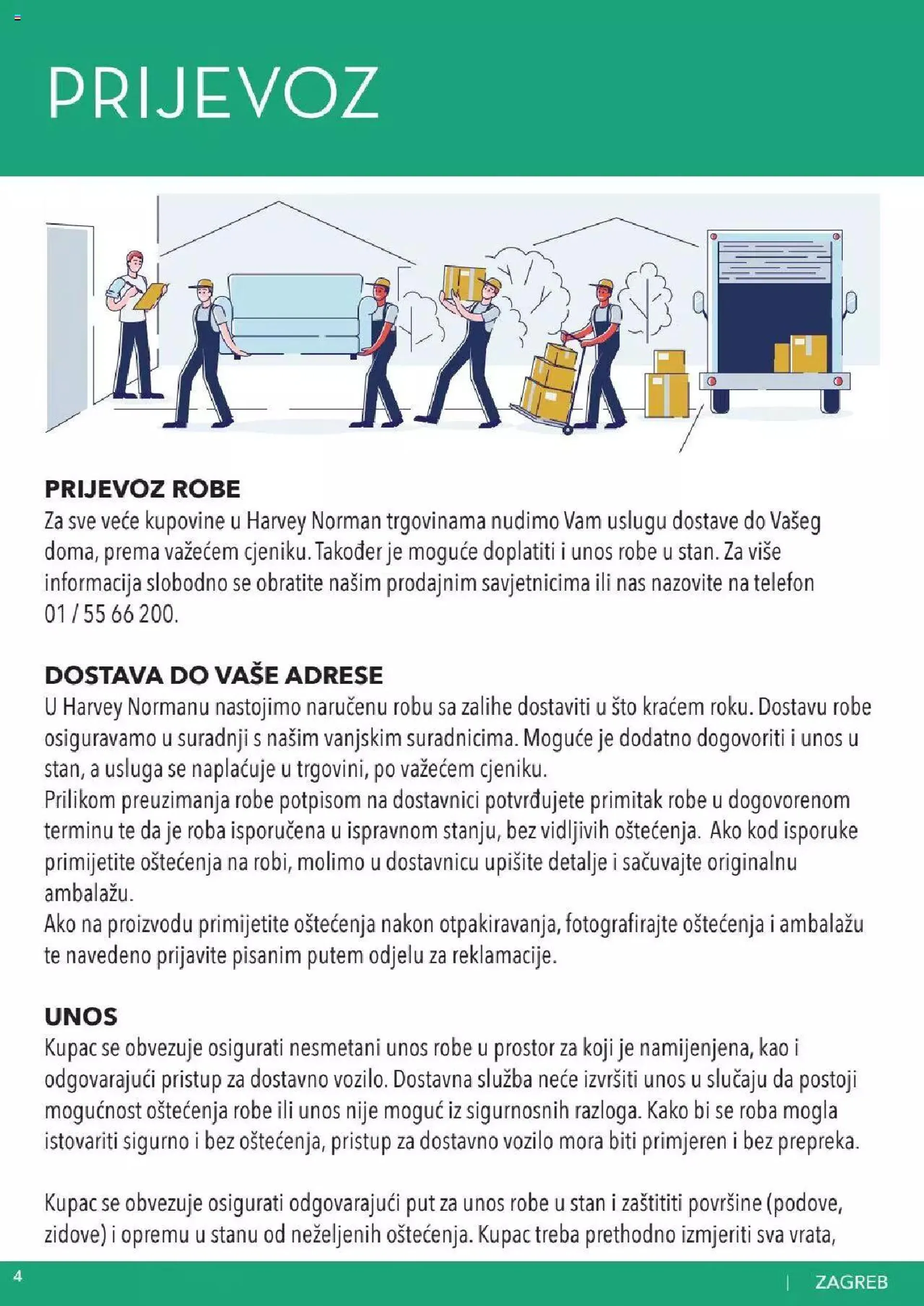 Katalog Vodič za njegu i održavanje Harvey Norman od 11. ožujka do 31. prosinca 2023. - Pregled Stranica 4