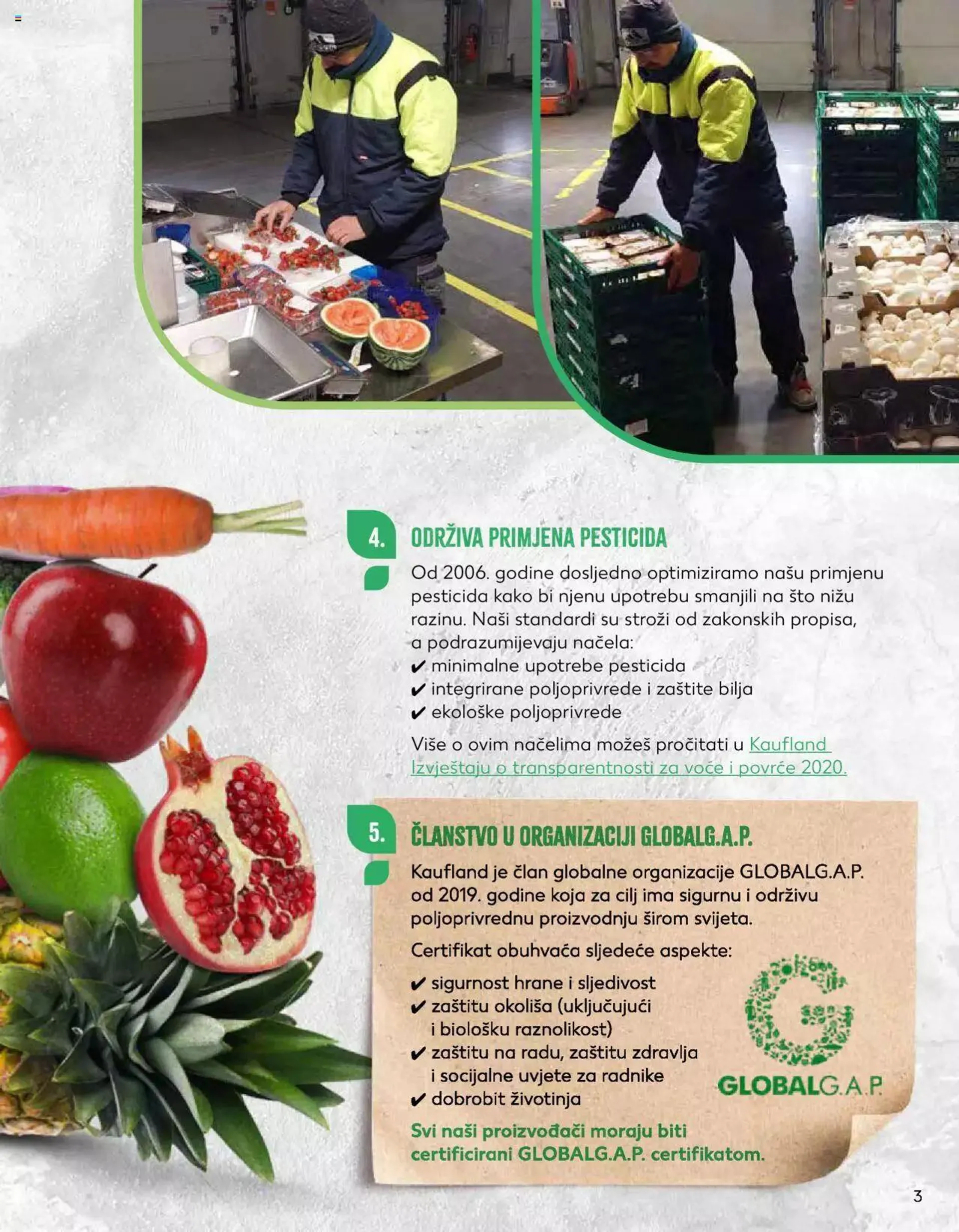 Katalog Katalog Voće i povrće Kaufland od 23. siječnja do 31. prosinca 2024. - Pregled Stranica 3