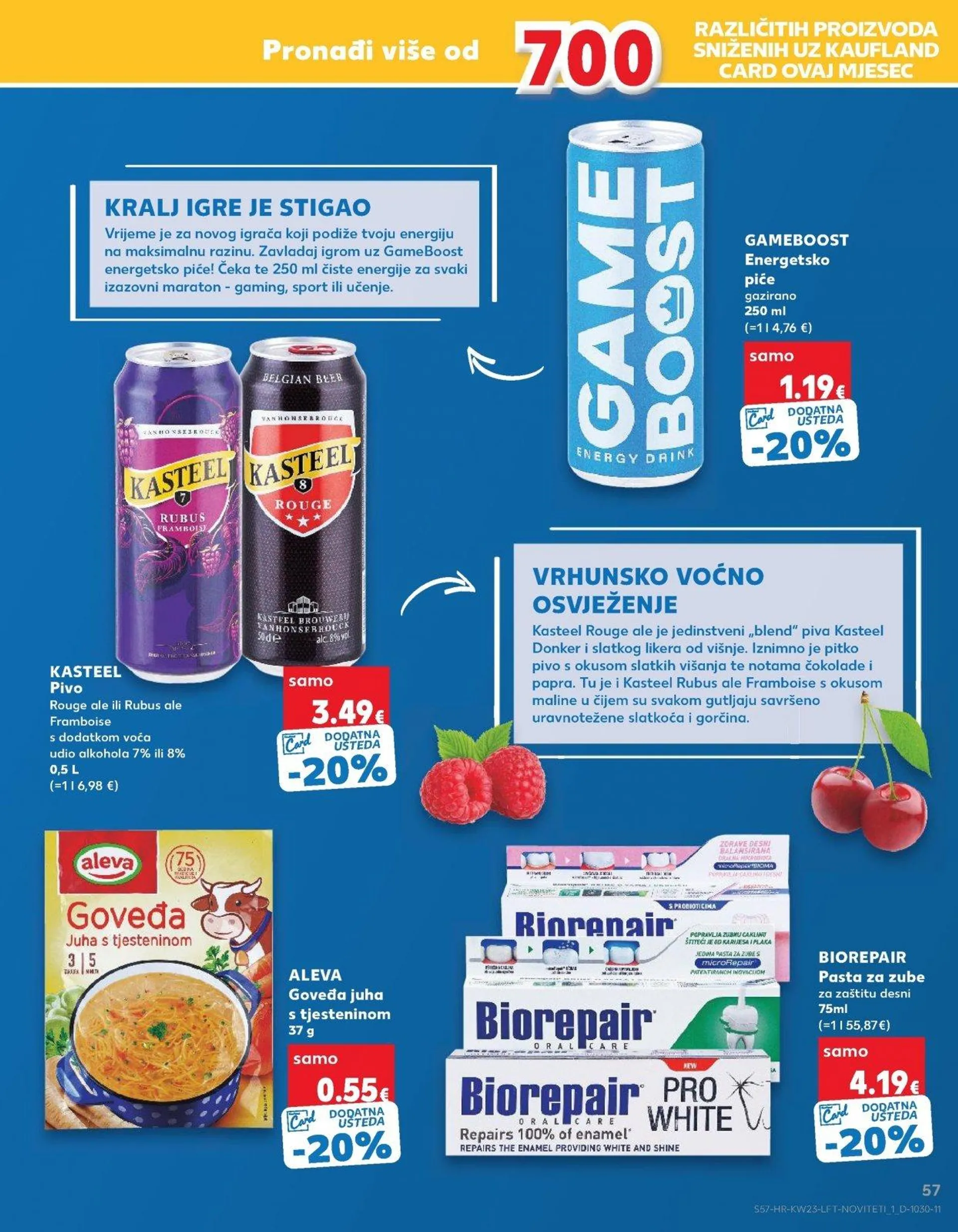 Katalog Kaufland katalog do 11.06.2024 od 5. lipnja do 11. lipnja 2024. - Pregled Stranica 57