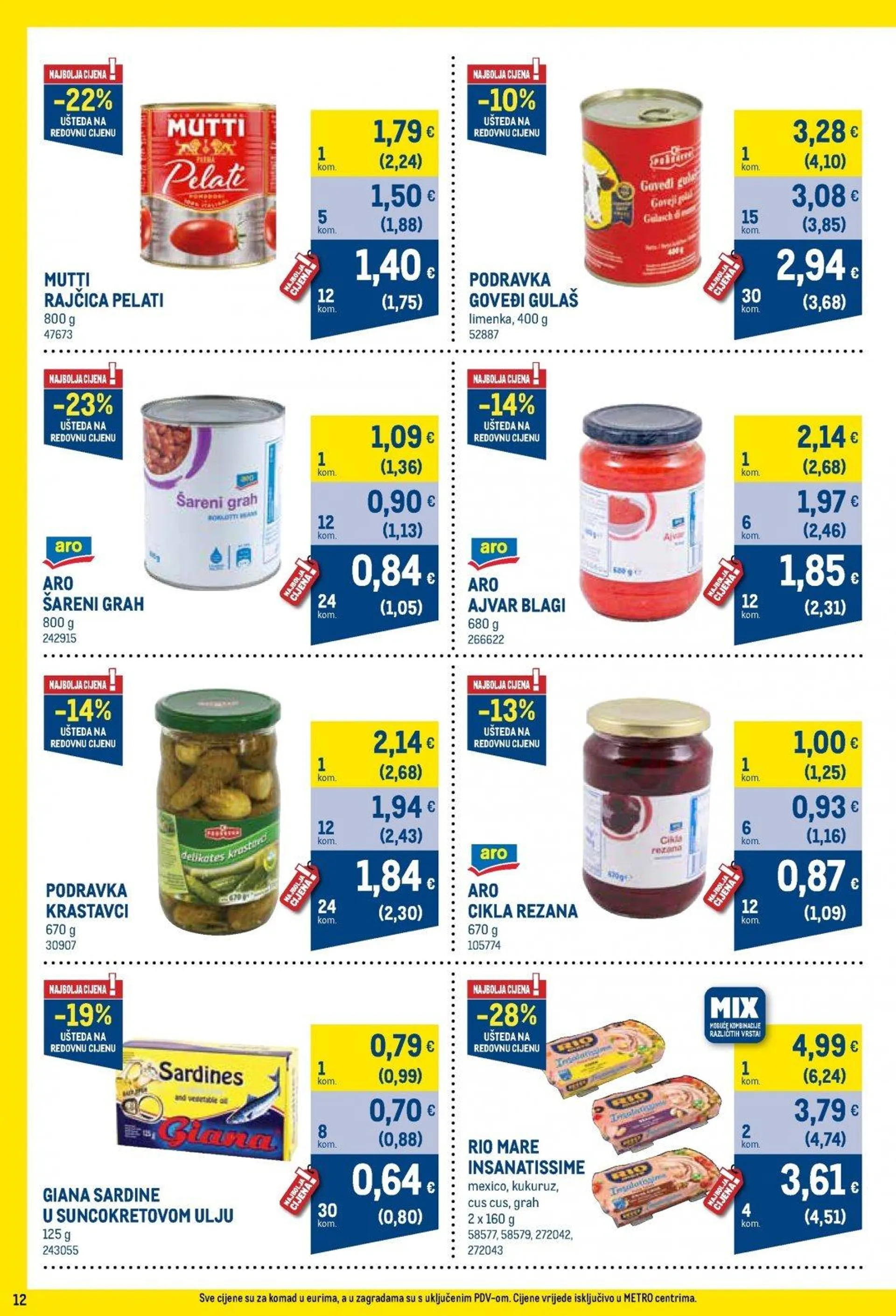 Katalog Metro katalog do 31.01.2025 od 9. siječnja do 31. siječnja 2025. - Pregled Stranica 12