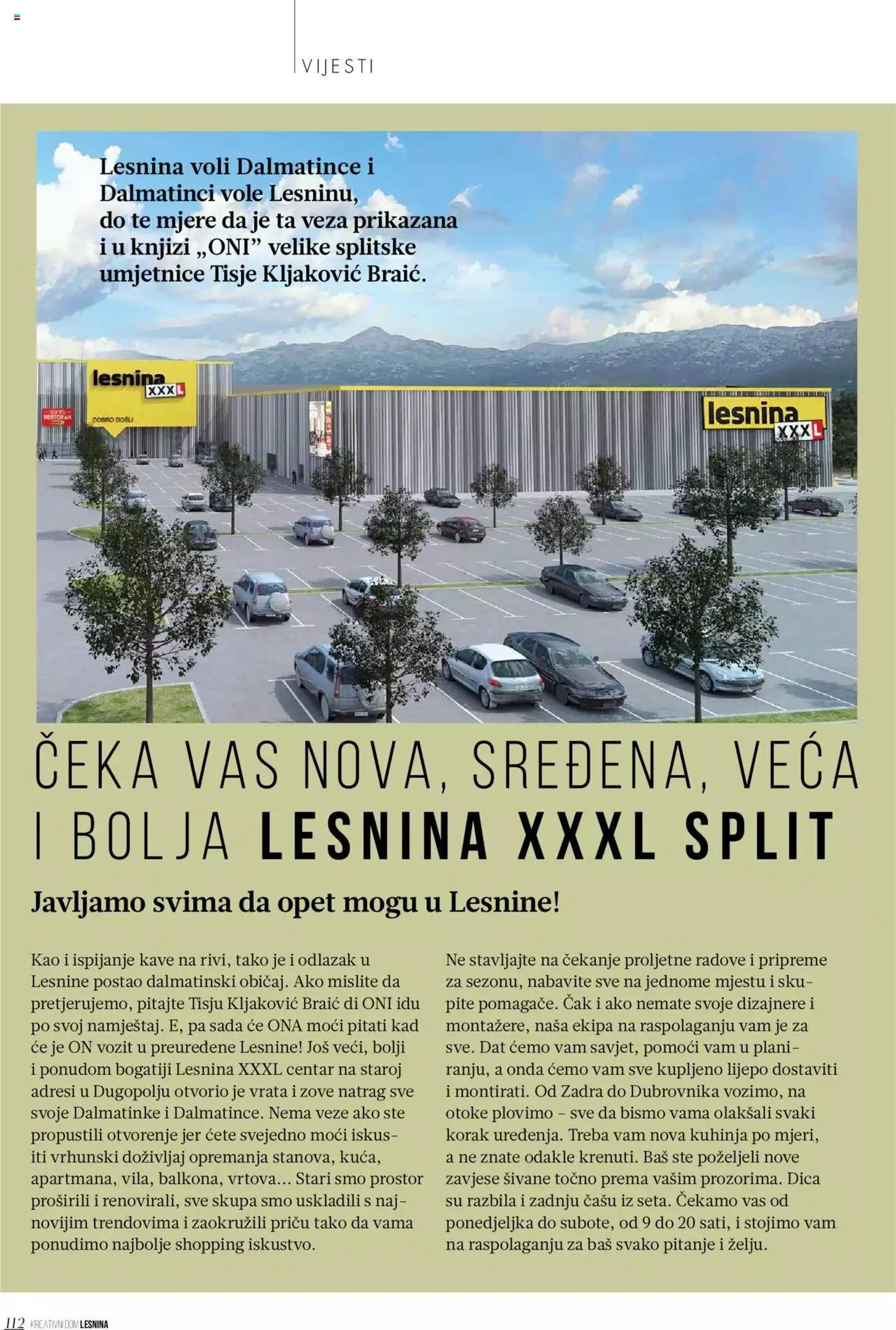 Katalog Kreativni dom Lesnina od 13. travnja do 15. studenoga 2023. - Pregled Stranica 112