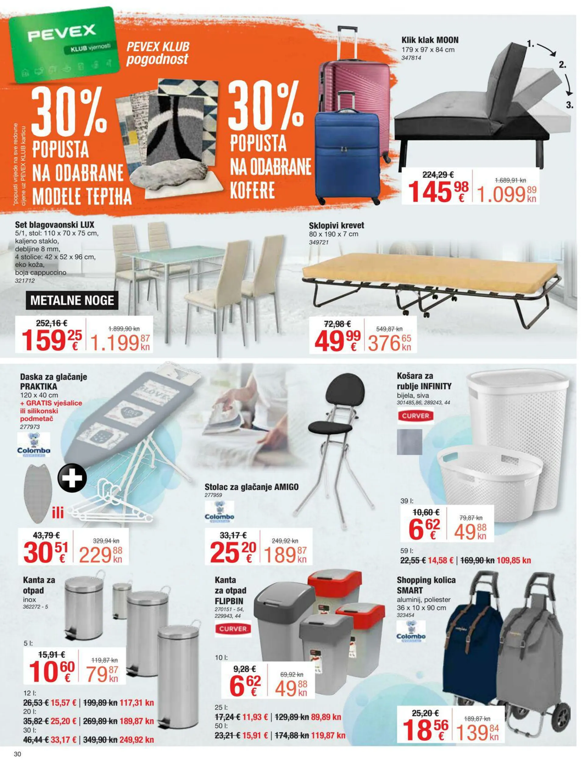 Katalog Pevex od 27. srpnja do 28. kolovoza 2023. - Pregled Stranica 30
