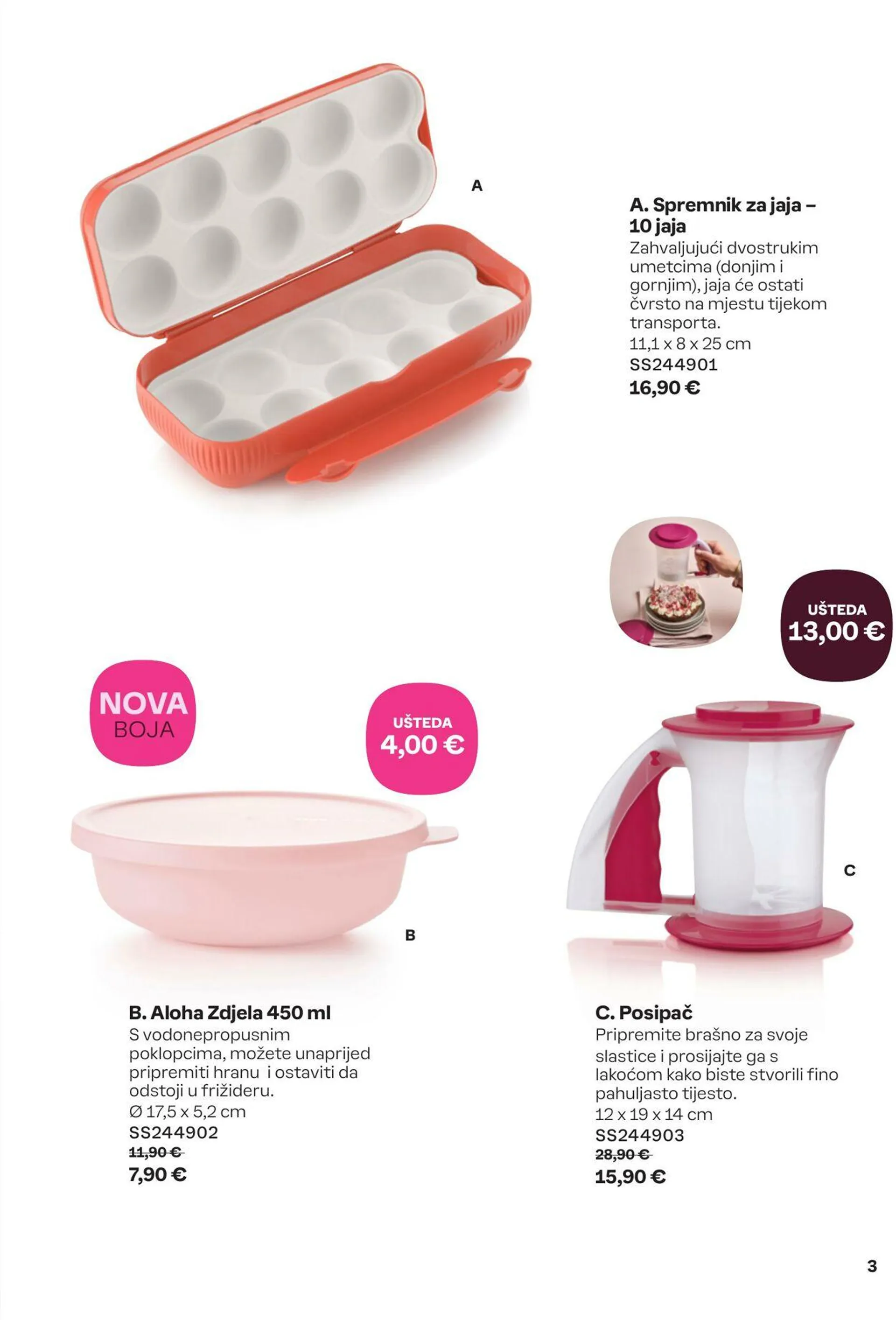 Katalog Tupperware od 6. prosinca do 15. prosinca 2024. - Pregled Stranica 3