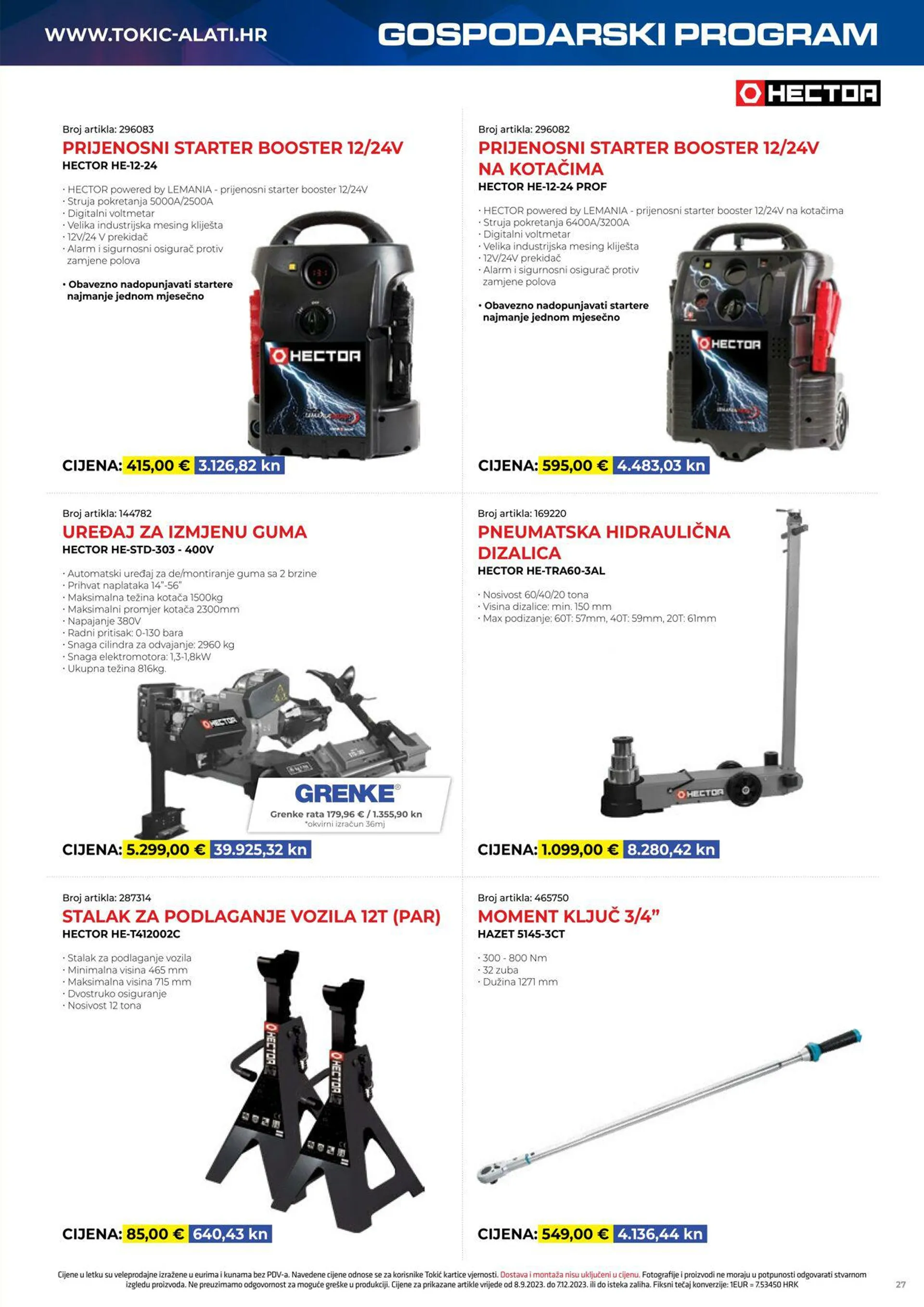 Katalog Tokić od 8. rujna do 7. prosinca 2023. - Pregled Stranica 27