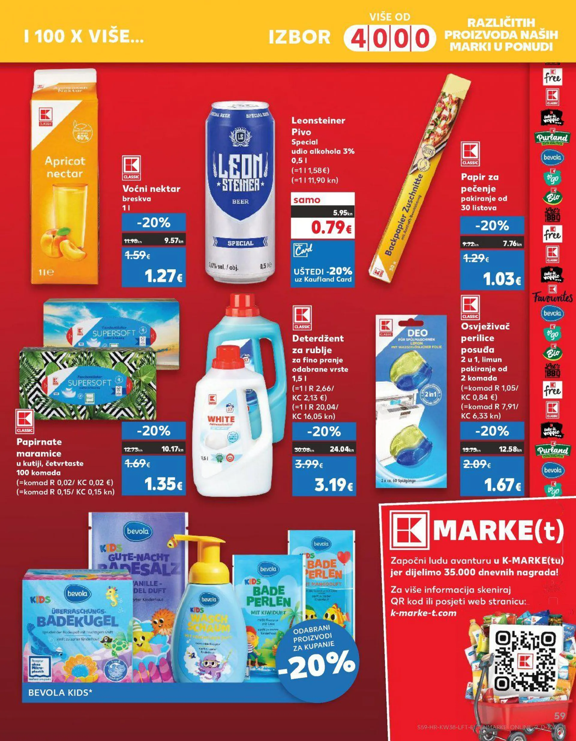 Katalog Kaufland katalog do 26.09.2023 od 20. rujna do 26. rujna 2023. - Pregled Stranica 59