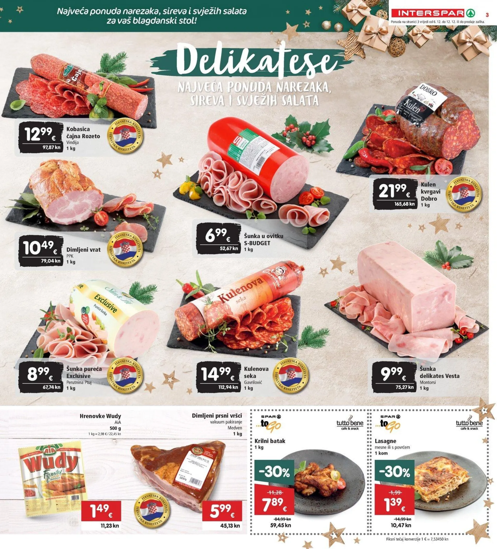 Katalog Interspar katalog do 12.12.2023 od 6. prosinca do 12. prosinca 2023. - Pregled Stranica 3