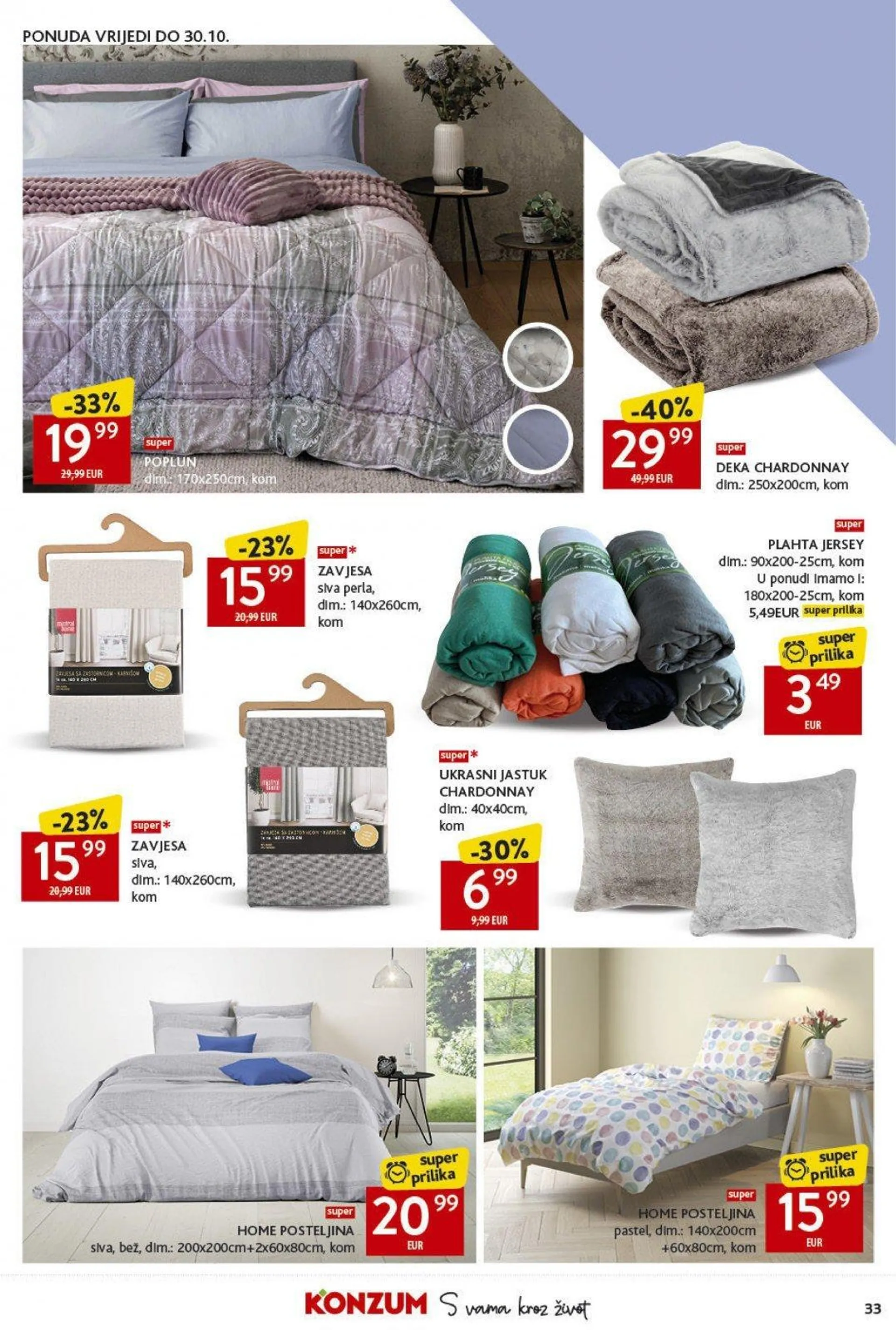 Katalog Konzum katalog do 23.10.2024 od 17. listopada do 23. listopada 2024. - Pregled Stranica 33