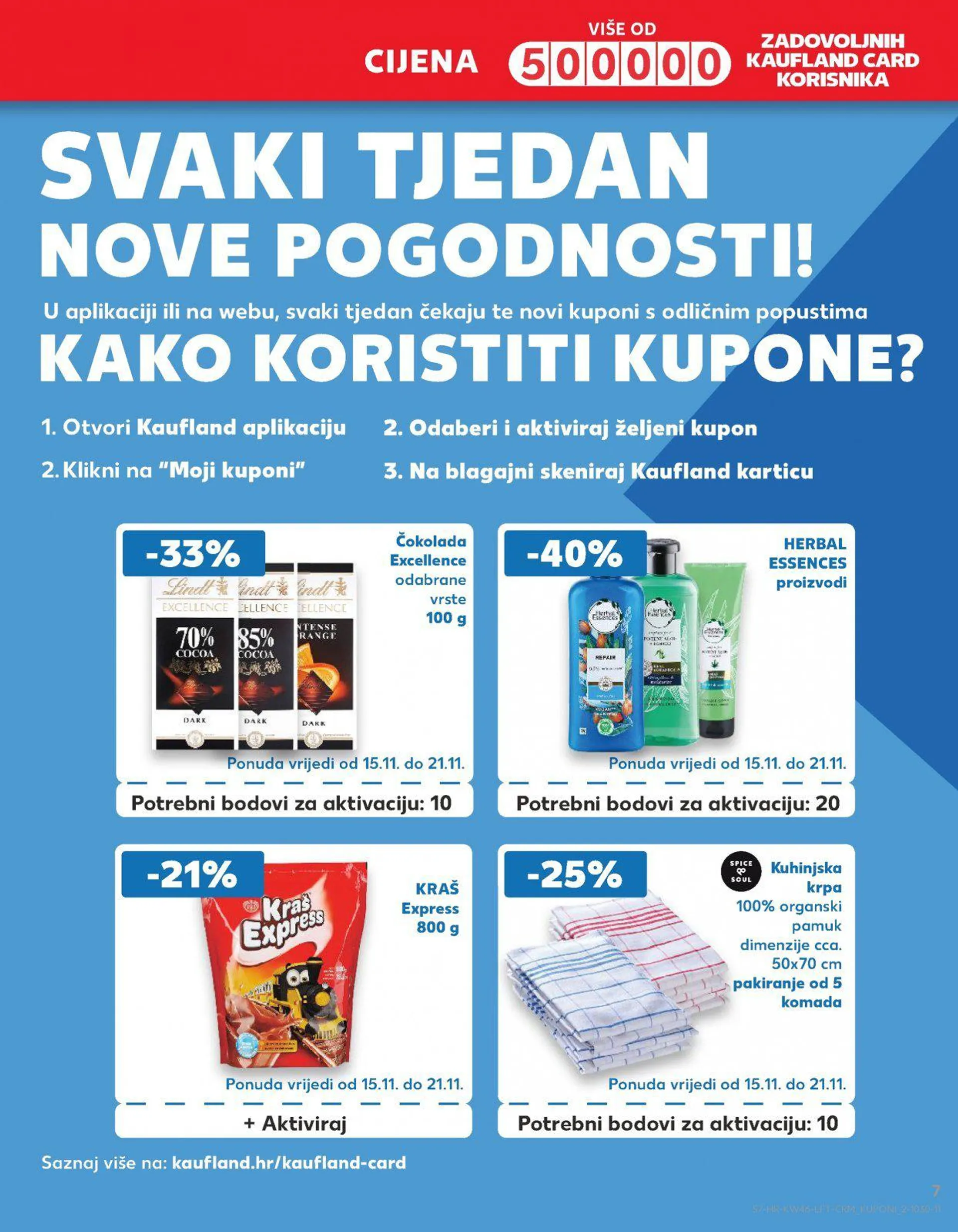 Katalog Kaufland katalog do 21.11.2023 od 15. studenoga do 21. studenoga 2023. - Pregled Stranica 7