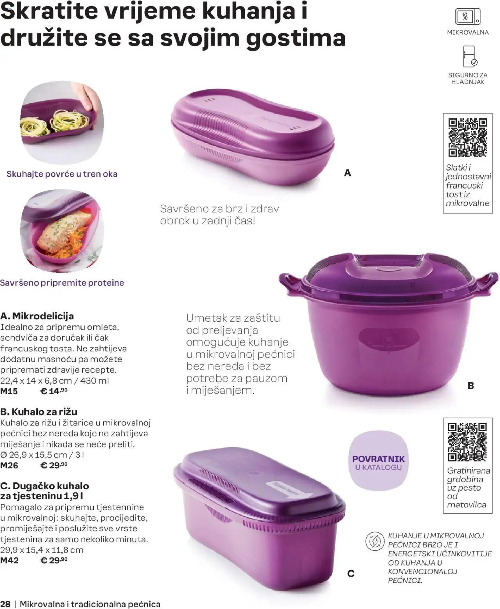 Katalog Autumn - Winter 2024/2025 Catalogue Tupperware od 1. rujna do 31. prosinca 2024. - Pregled Stranica 28