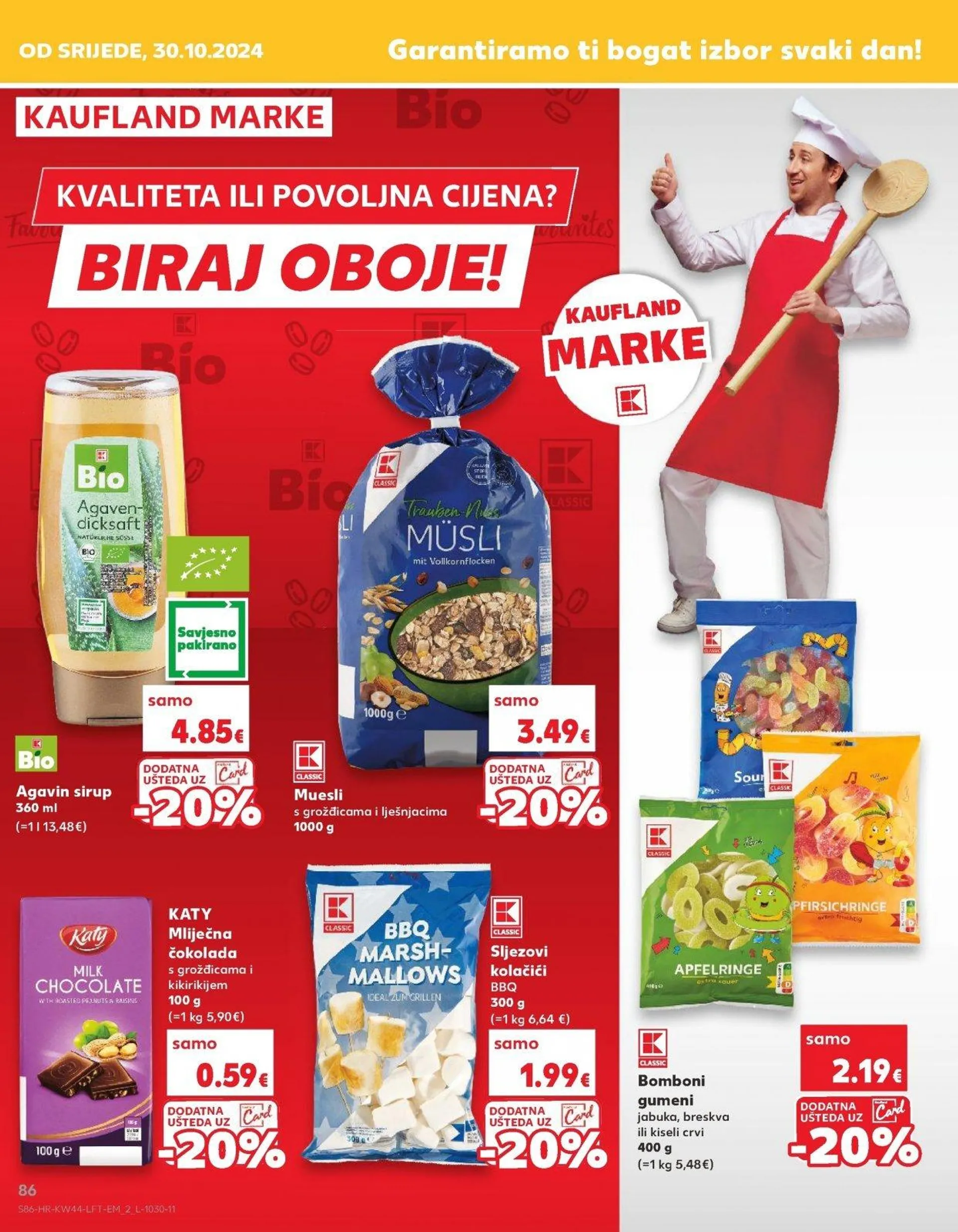 Katalog Kaufland katalog do 05.11.2024 od 30. listopada do 5. studenoga 2024. - Pregled Stranica 86