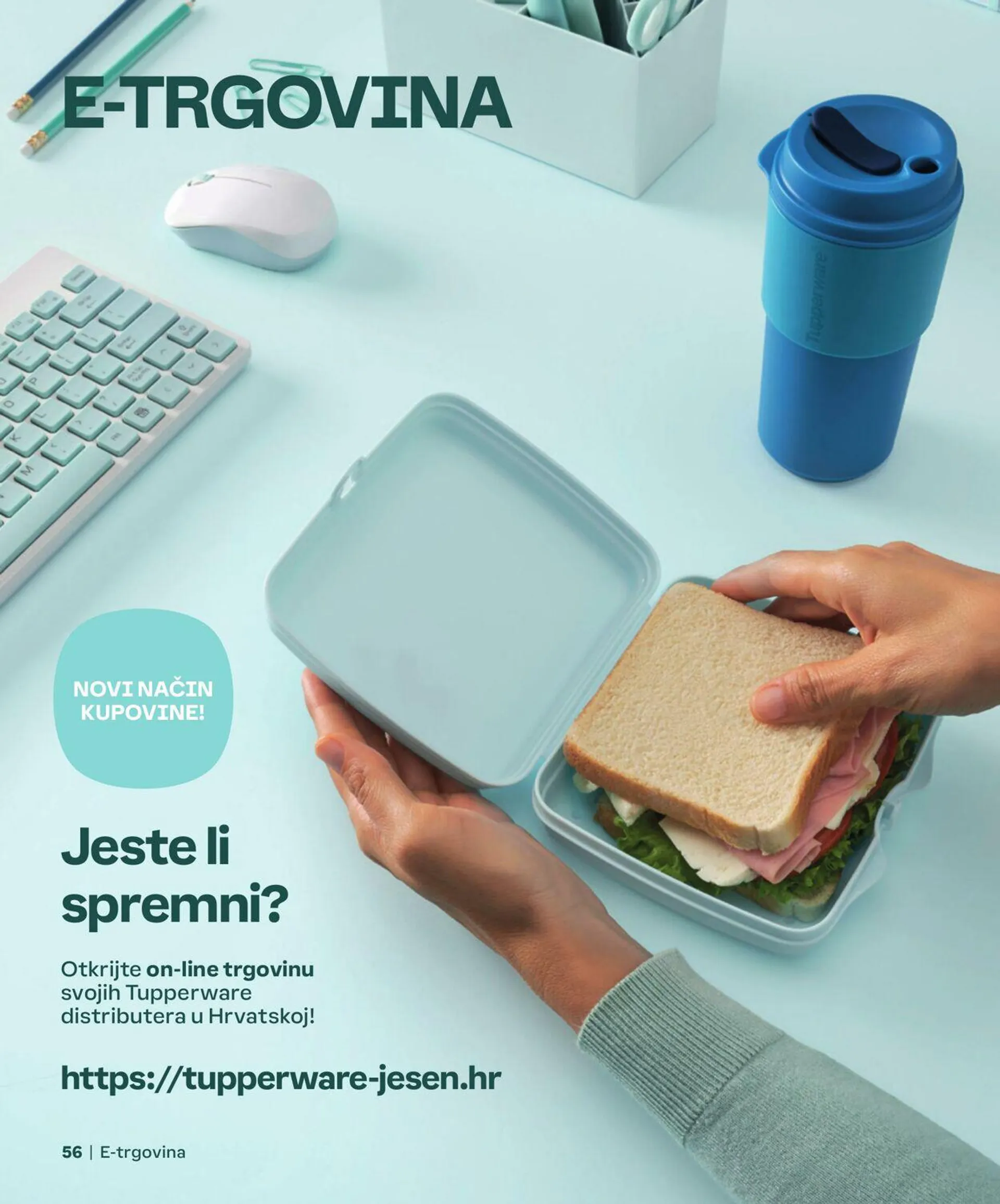 Katalog Tupperware od 1. ožujka do 31. kolovoza 2024. - Pregled Stranica 56