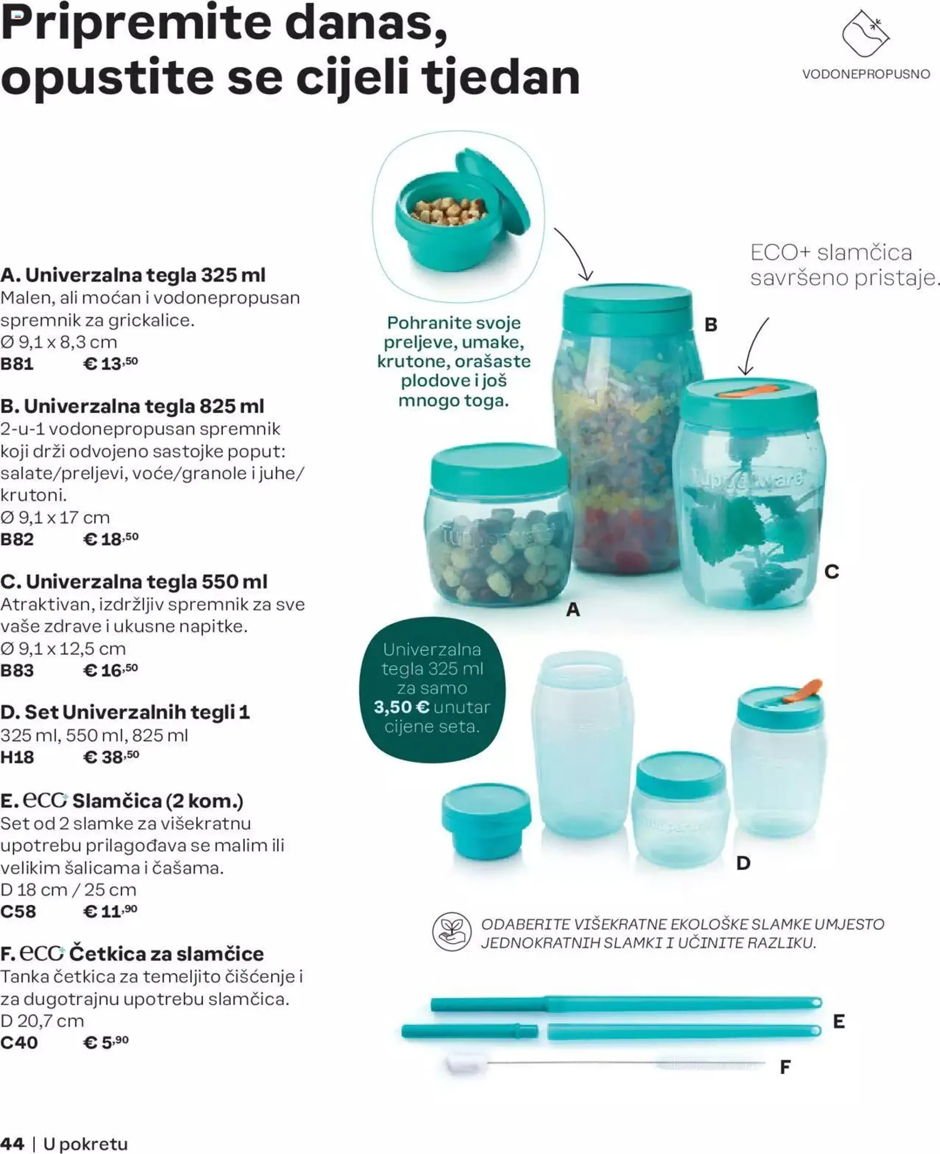 Katalog Spring - Summer 2024 Catalog Tupperware od 6. ožujka do 31. prosinca 2024. - Pregled Stranica 44