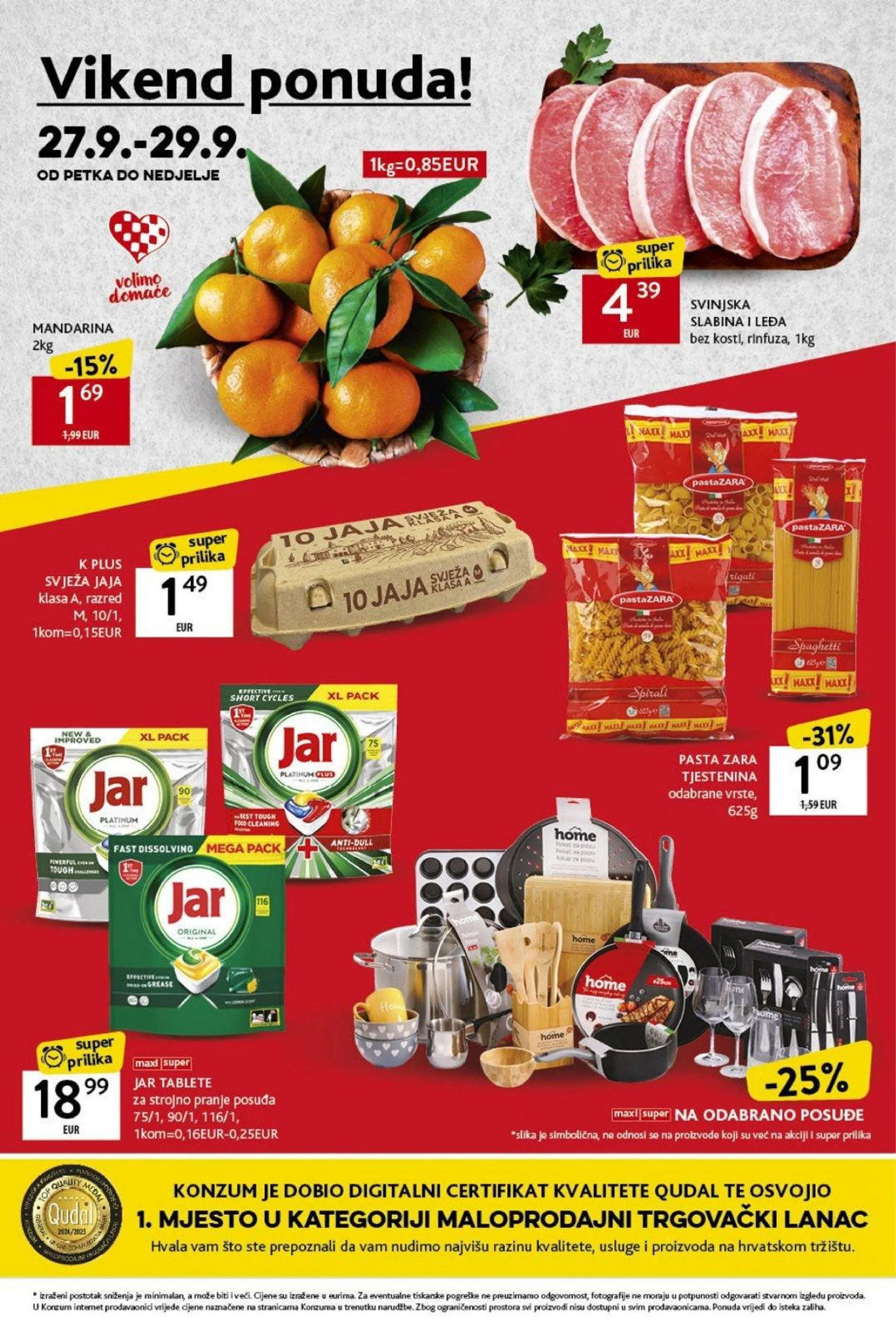 Katalog Konzum katalog do 02.10.2024 od 26. rujna do 2. listopada 2024. - Pregled Stranica 44