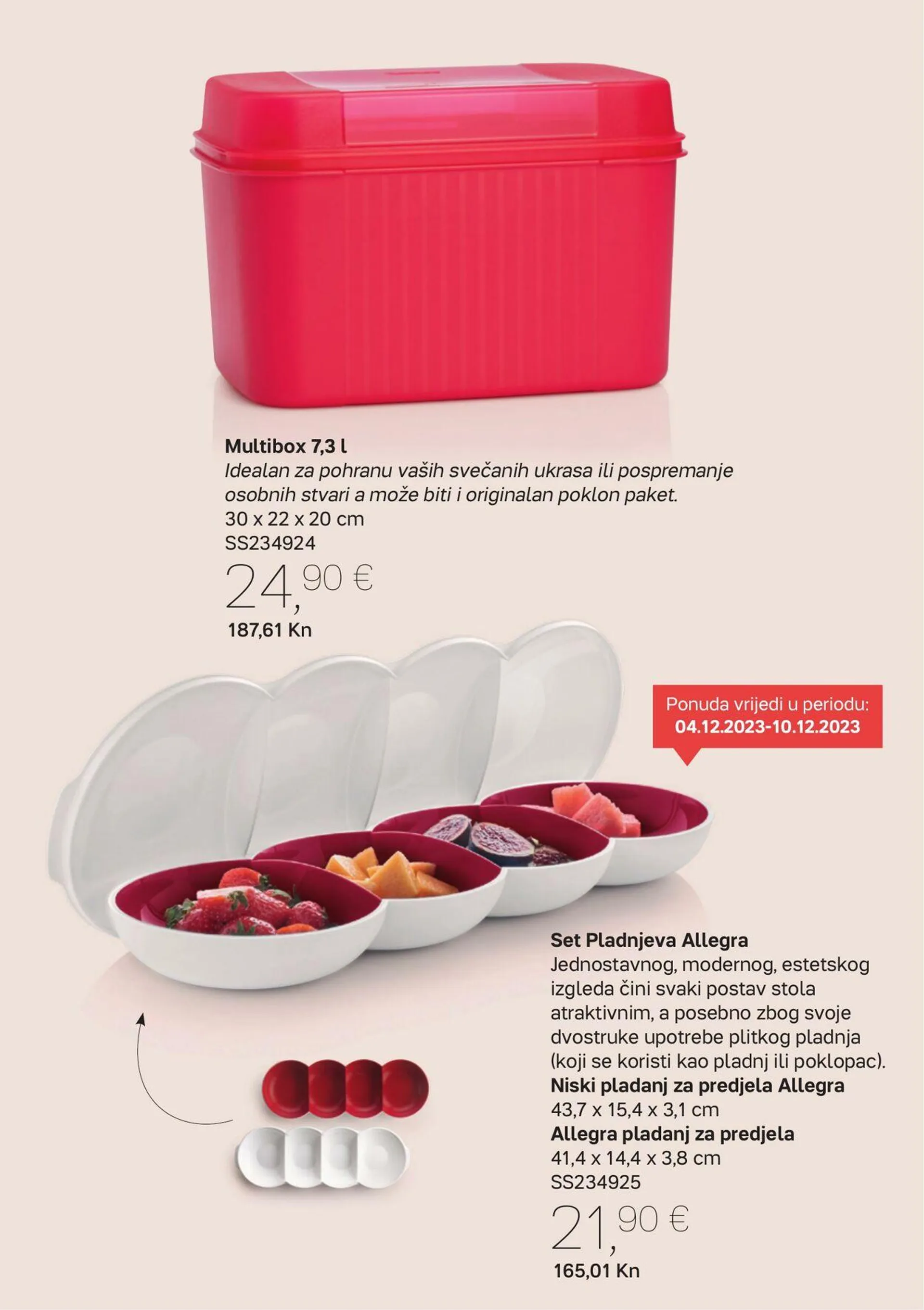 Katalog Tupperware - Božić 2023 od 4. prosinca do 31. prosinca 2023. - Pregled Stranica 13