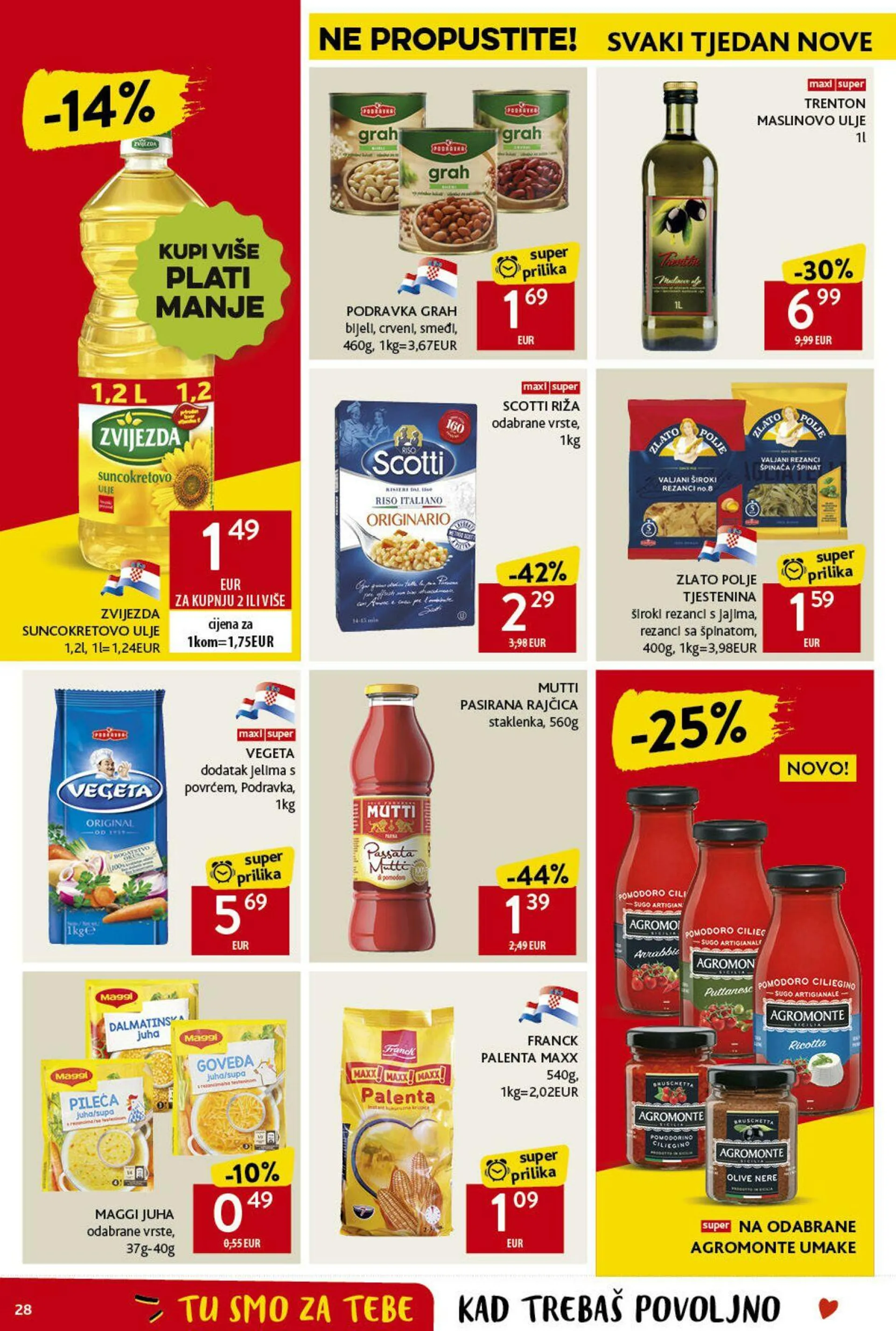 Katalog Konzum od 22. listopada do 30. listopada 2024. - Pregled Stranica 28