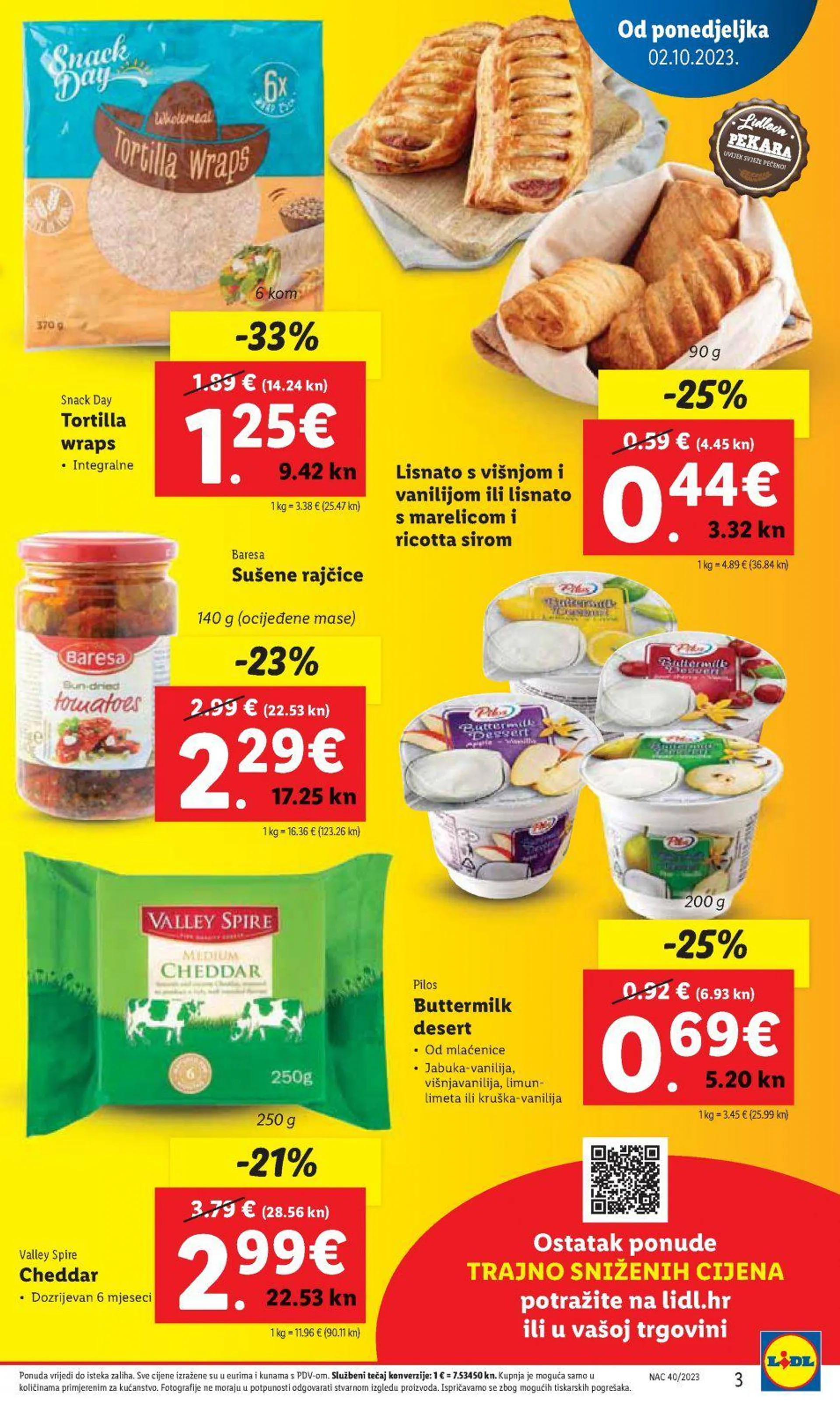 Katalog Lidl katalog do 08.10.2023 od 28. rujna do 8. listopada 2023. - Pregled Stranica 3