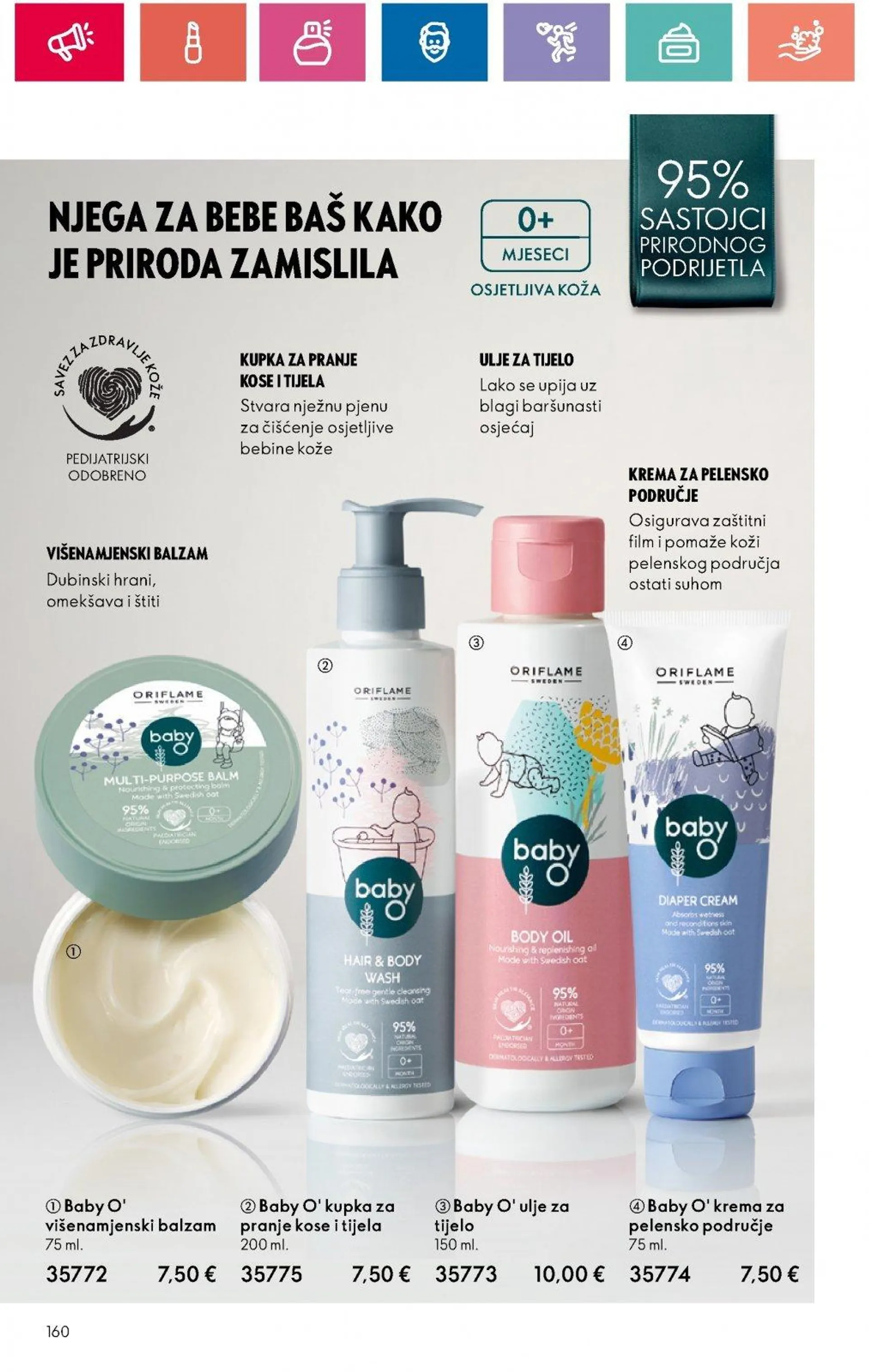 Katalog Oriflame katalog do 02.10.2024 od 12. rujna do 2. listopada 2024. - Pregled Stranica 160