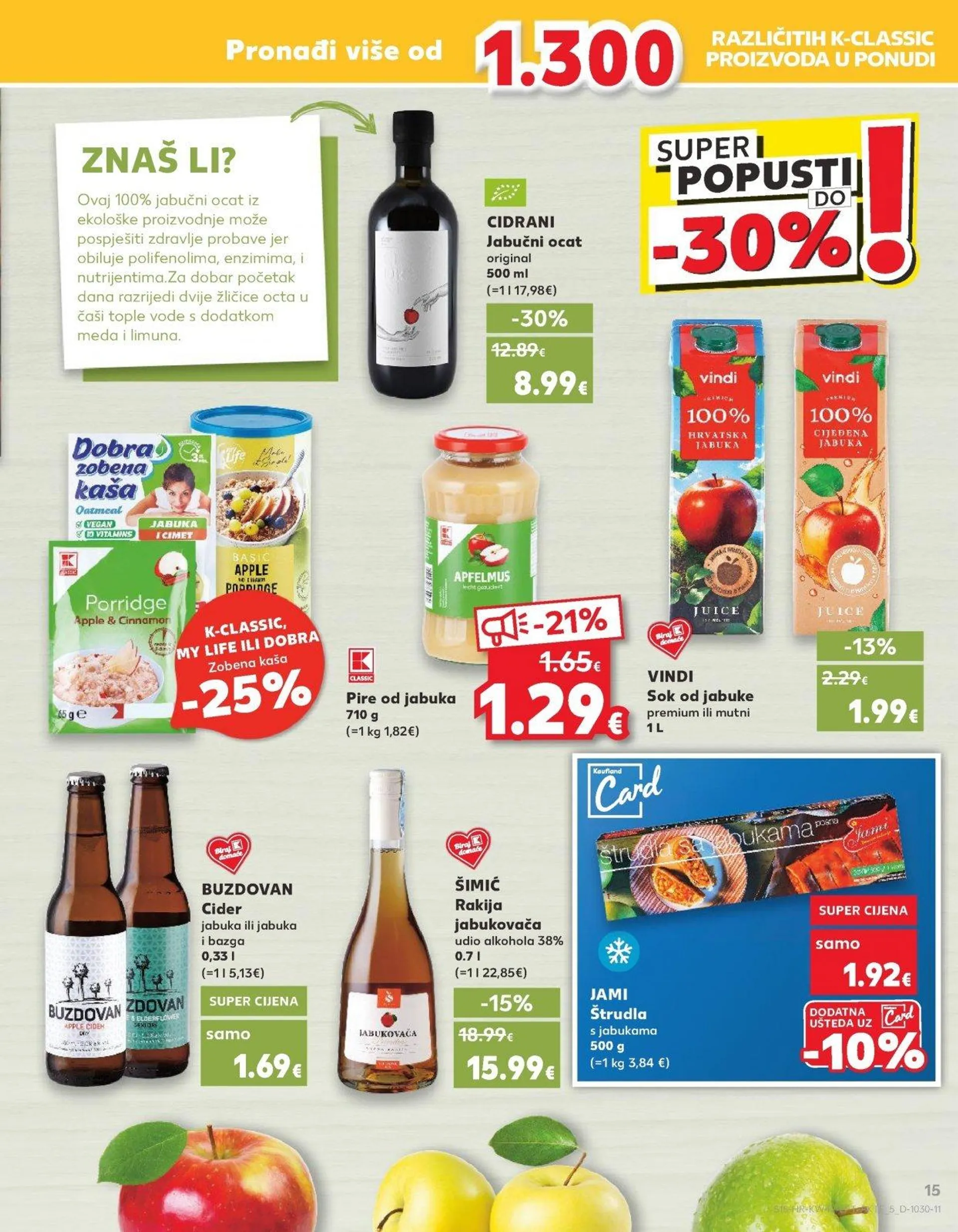 Katalog Kaufland katalog do 22.10.2024 od 16. listopada do 22. listopada 2024. - Pregled Stranica 15