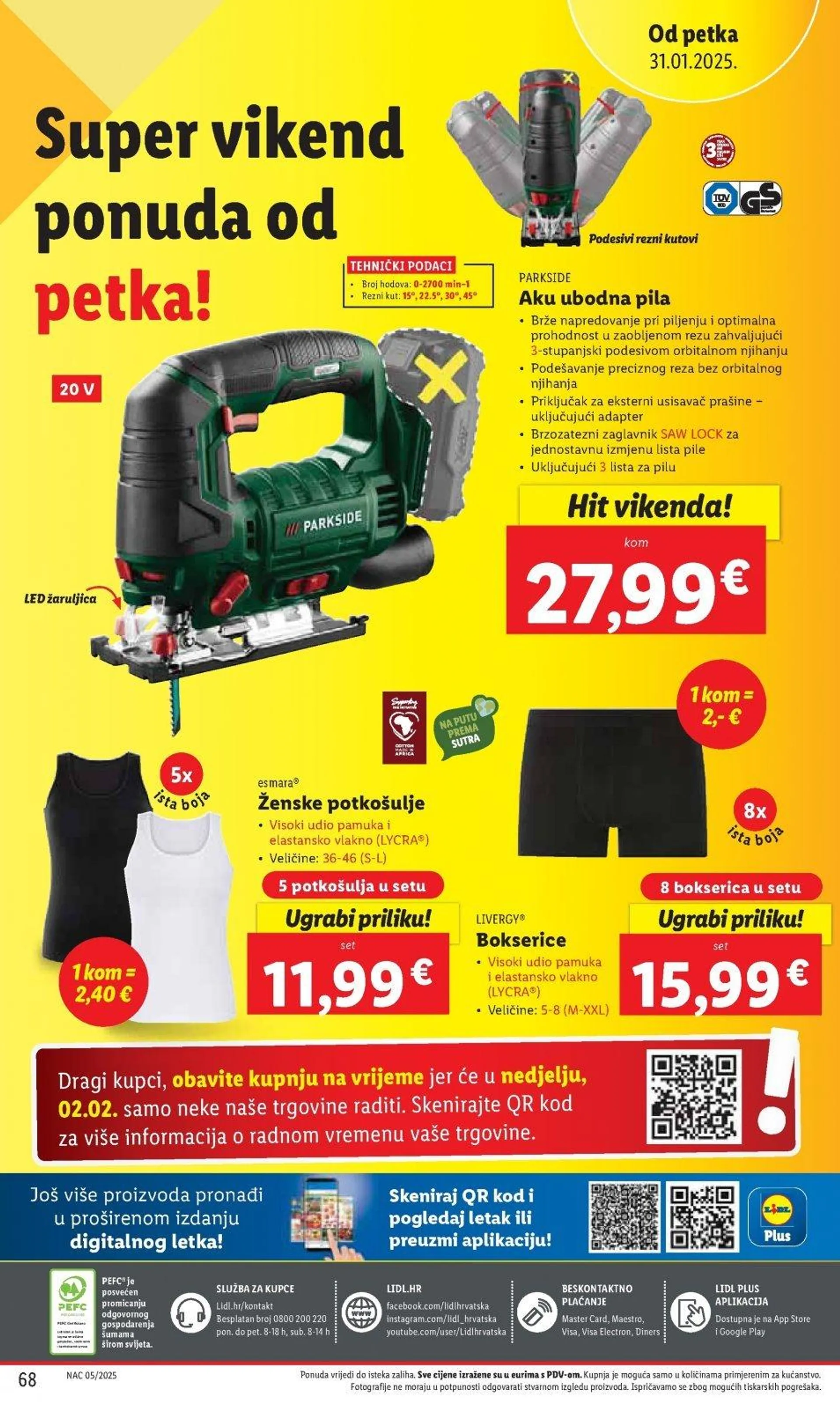 Katalog Lidl katalog do 02.02.2025 od 23. siječnja do 2. veljače 2025. - Pregled Stranica 68