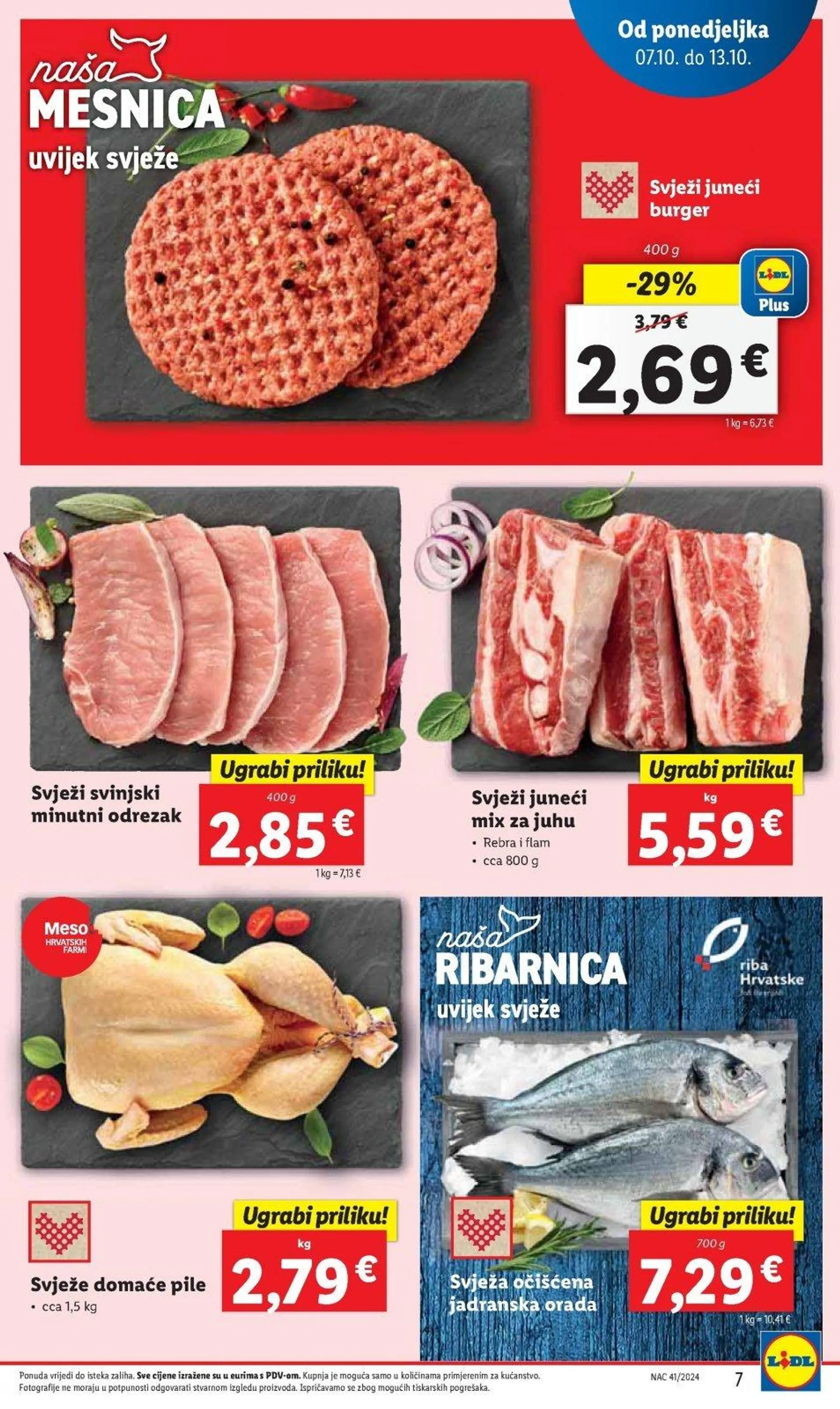 Katalog Lidl katalog do 13.10.2024 od 3. listopada do 13. listopada 2024. - Pregled Stranica 7