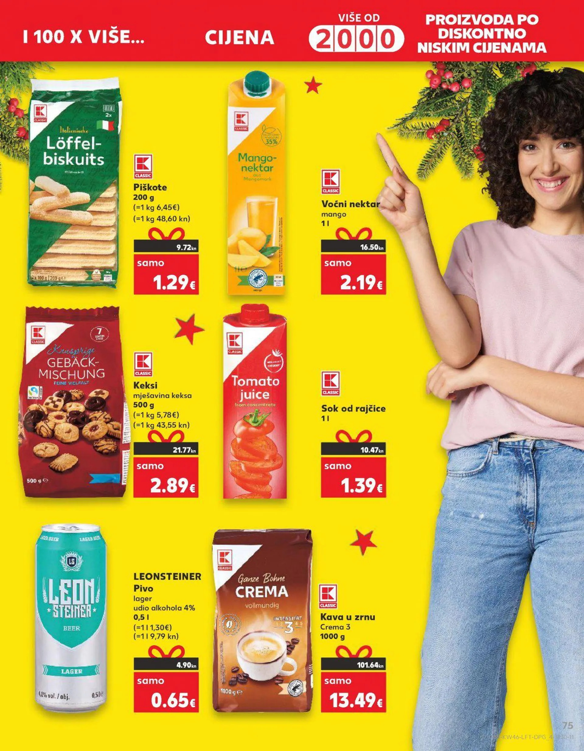 Katalog Kaufland katalog do 21.11.2023 od 15. studenoga do 21. studenoga 2023. - Pregled Stranica 75